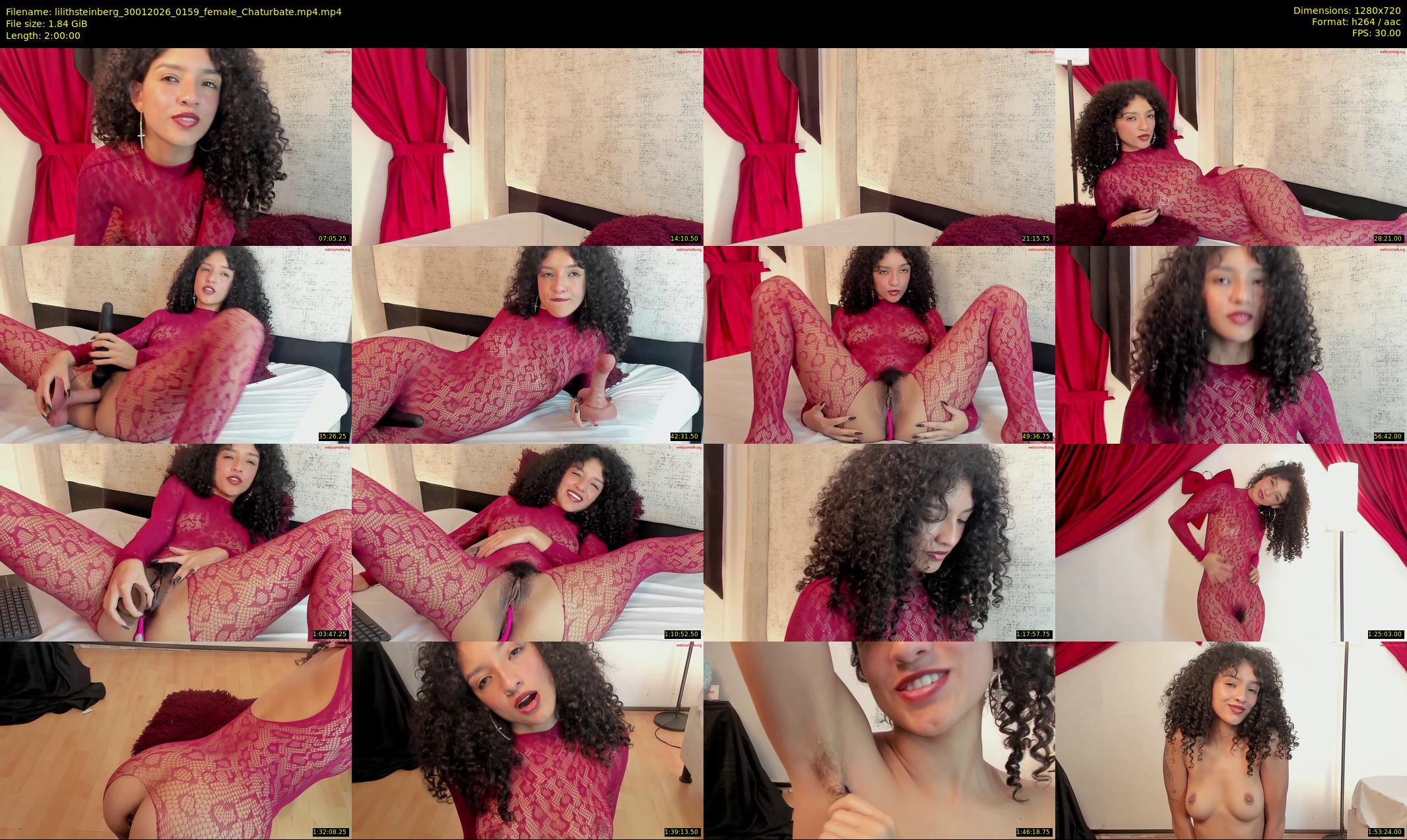 lilithsteinberg — 120 minute Chaturbate female cam show recording, 720p, Jan 30, 2026