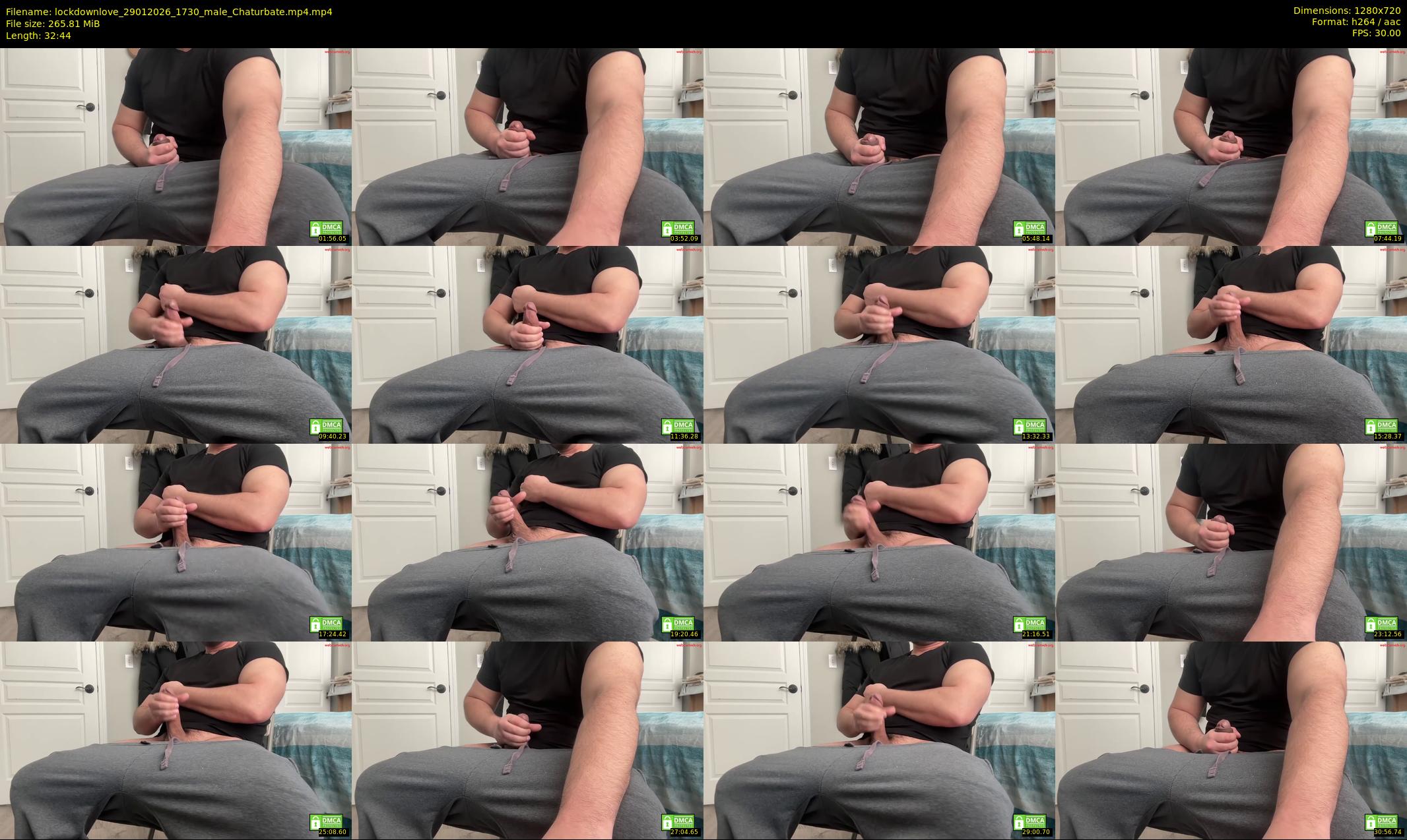 lockdownlove — 33 minute Chaturbate male cam show recording, 720p, Jan 29, 2026