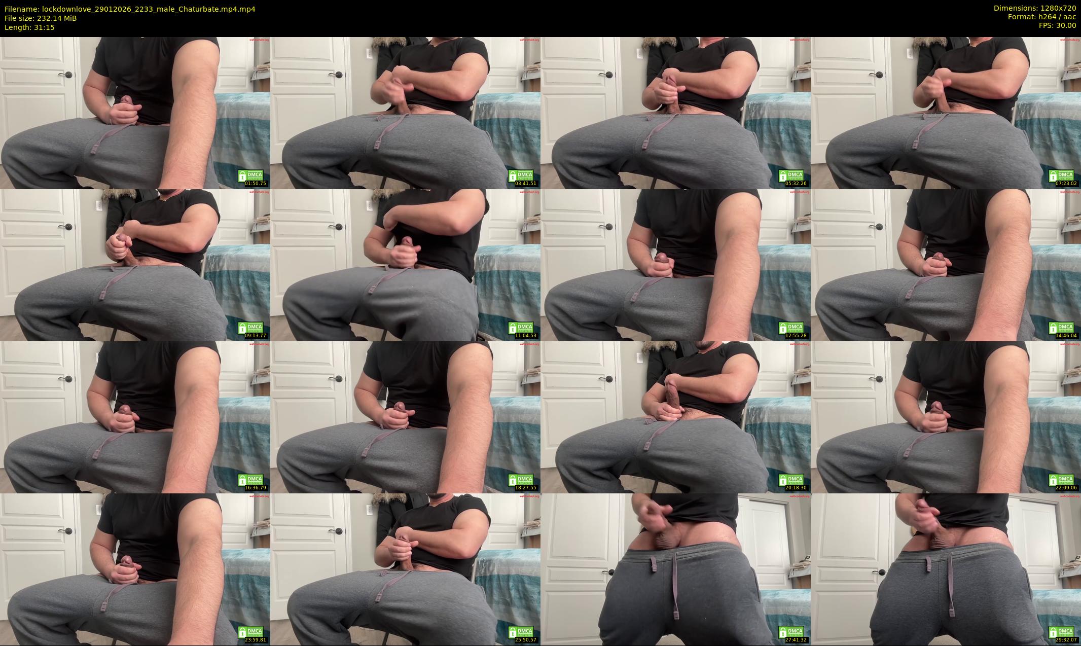 lockdownlove — 32 minute Chaturbate male cam show recording, 720p, Jan 29, 2026