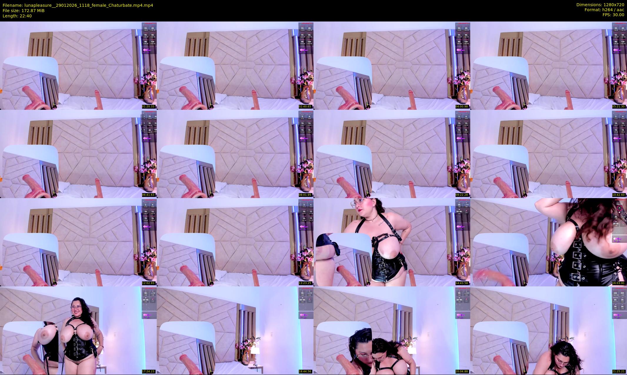 lunapleasure_ — 23 minute Chaturbate female cam show recording, 720p, Jan 29, 2026