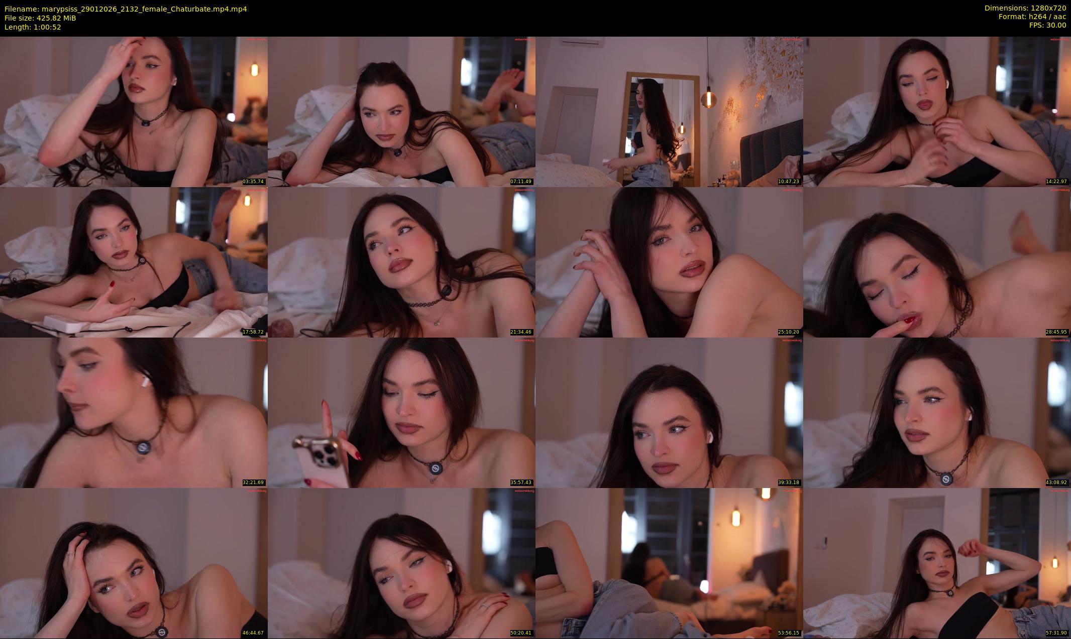 marypsiss — 61 minute Chaturbate female cam show recording, 720p, Jan 29, 2026
