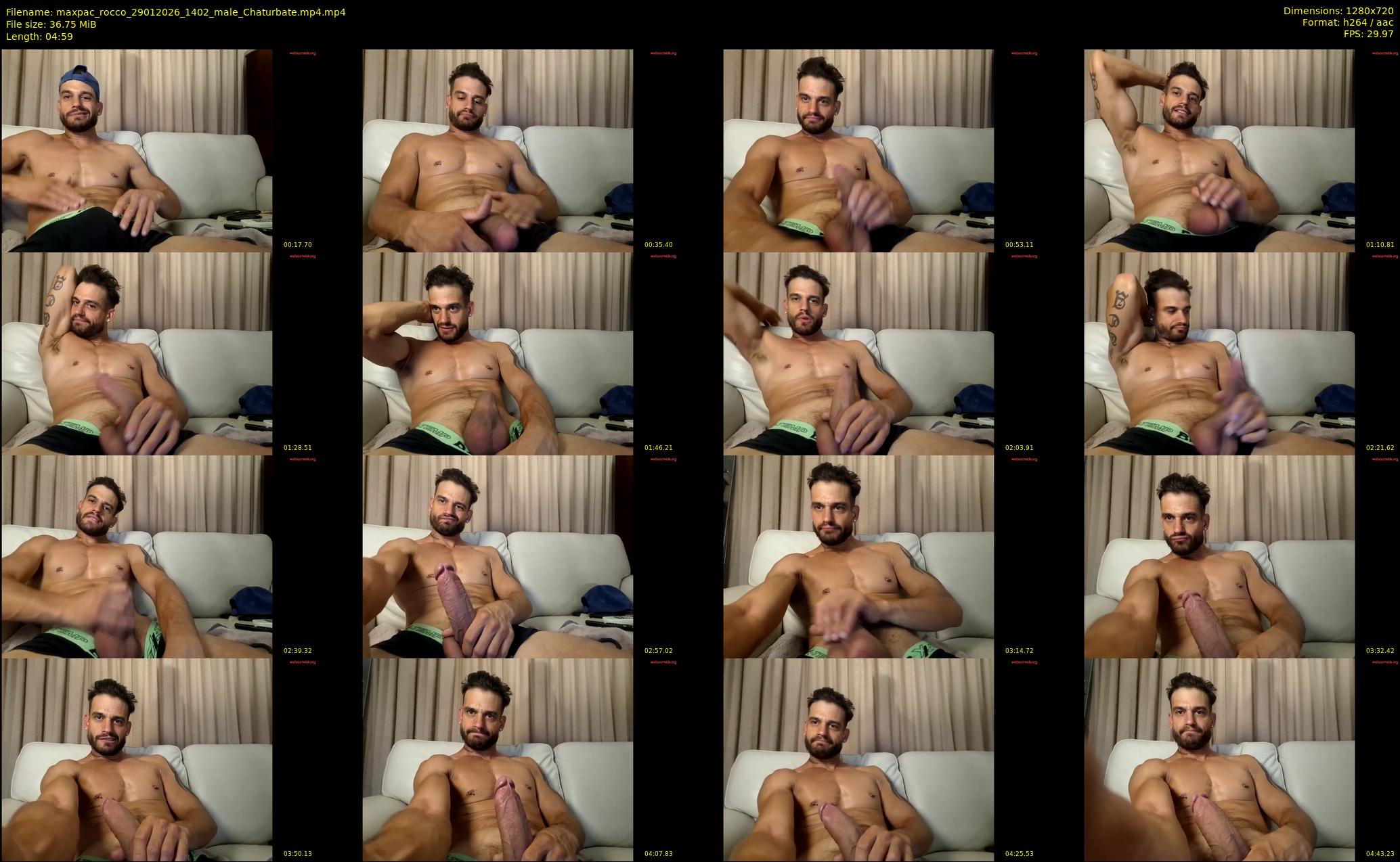 maxpac_rocco — 5 minute Chaturbate male cam show recording, 720p, Jan 29, 2026