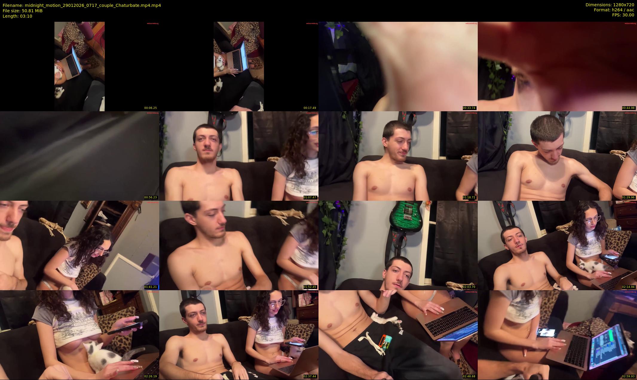 midnight_motion — 4 minute Chaturbate couple cam show recording, 720p, Jan 29, 2026