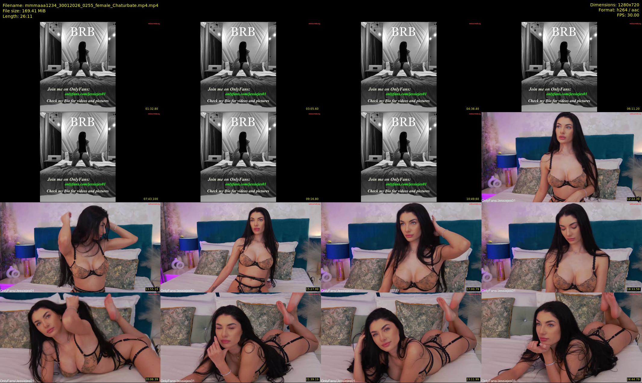 mmmaaa1234 — 27 minute Chaturbate female cam show recording, 720p, Jan 30, 2026