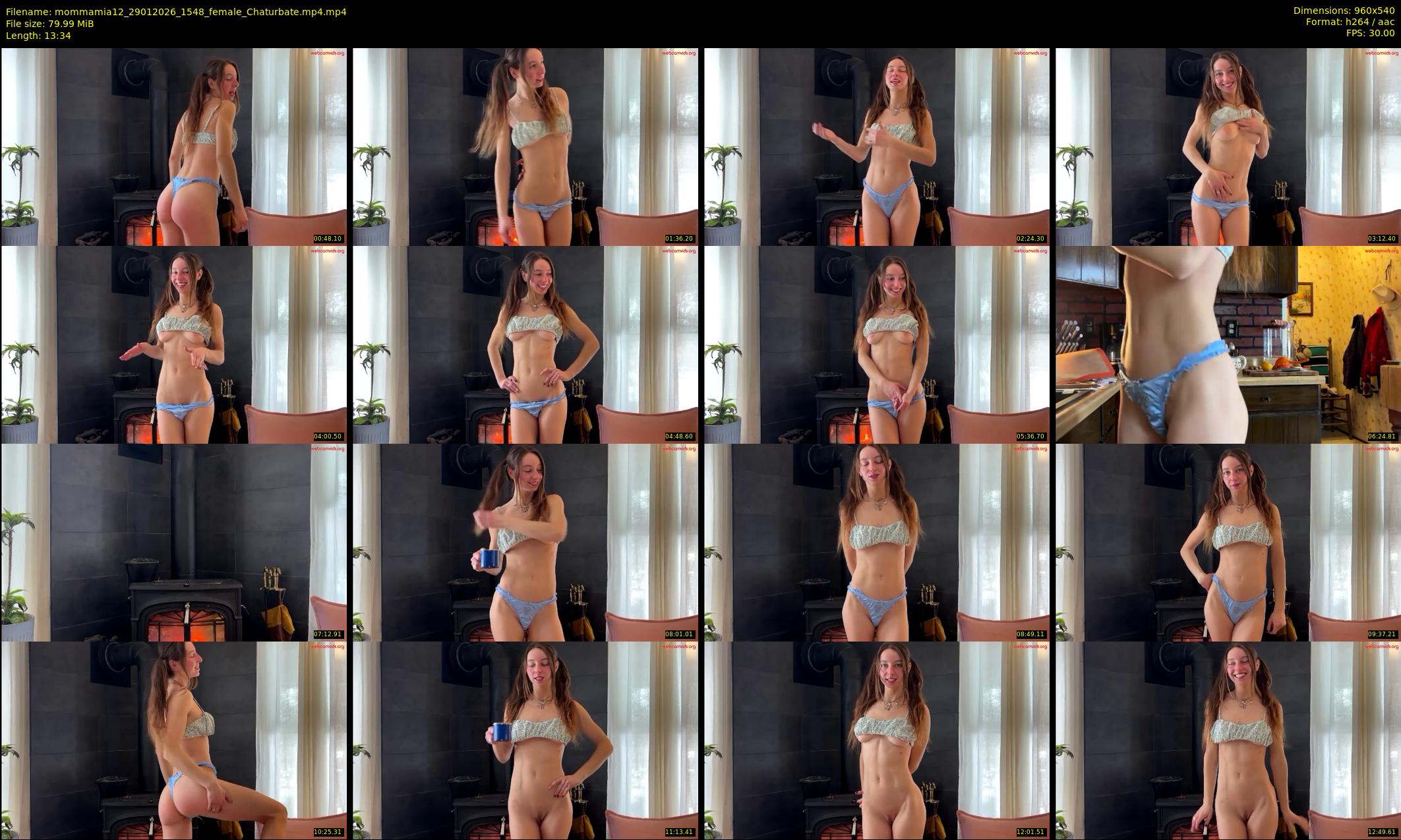 mommamia12 — 14 minute Chaturbate female cam show recording, 480p, Jan 29, 2026