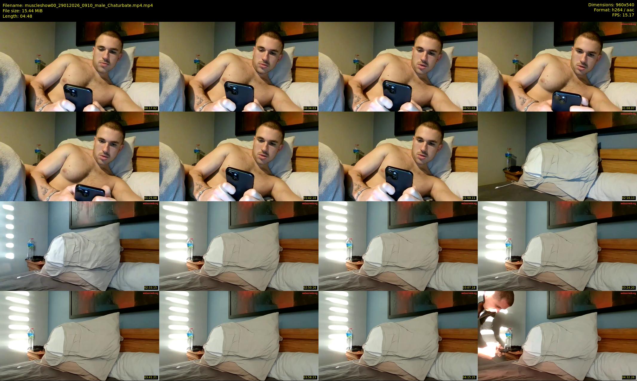 muscleshow00 — 5 minute Chaturbate male cam show recording, 480p, Jan 29, 2026