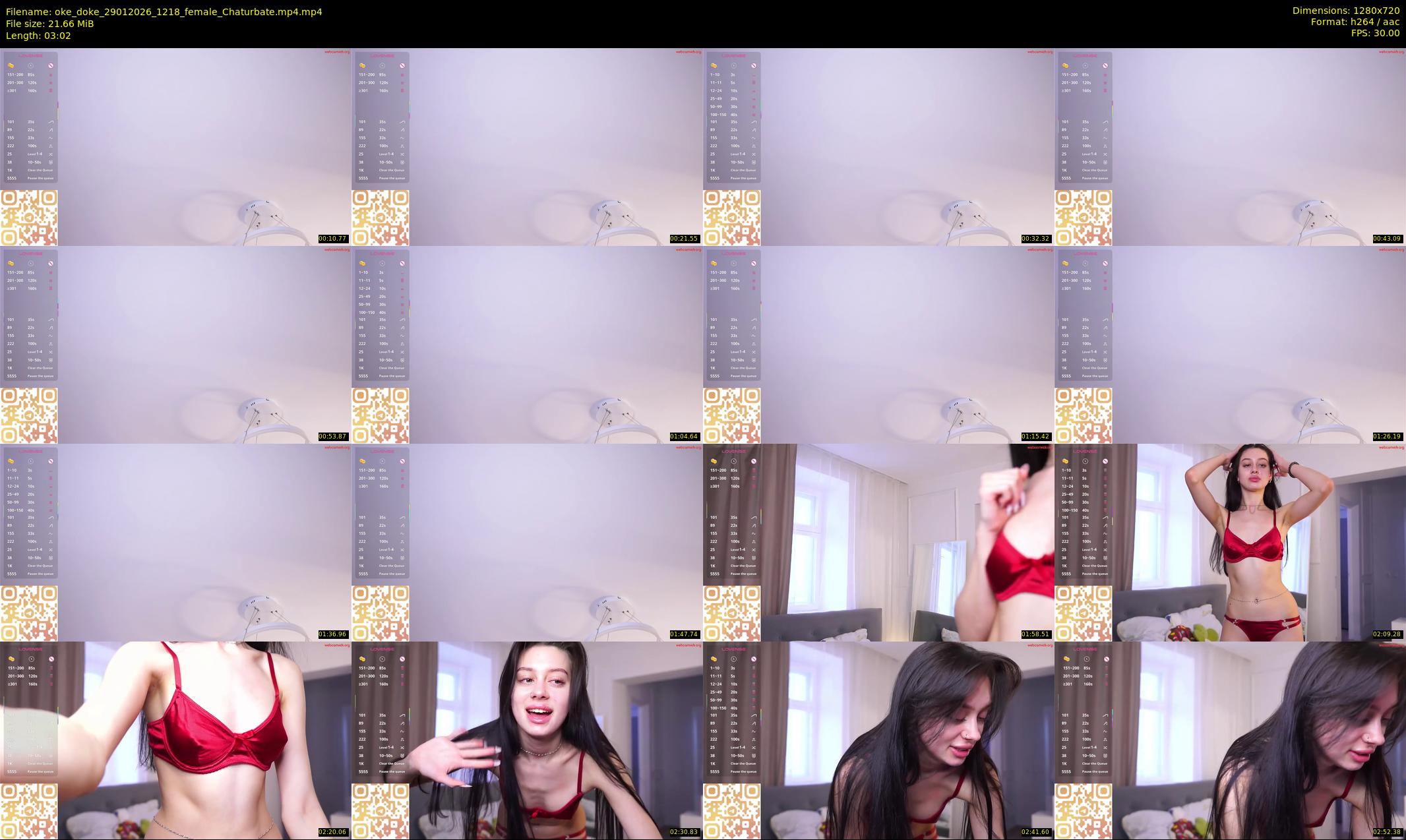 oke_doke — 4 minute Chaturbate female cam show recording, 720p, Jan 29, 2026
