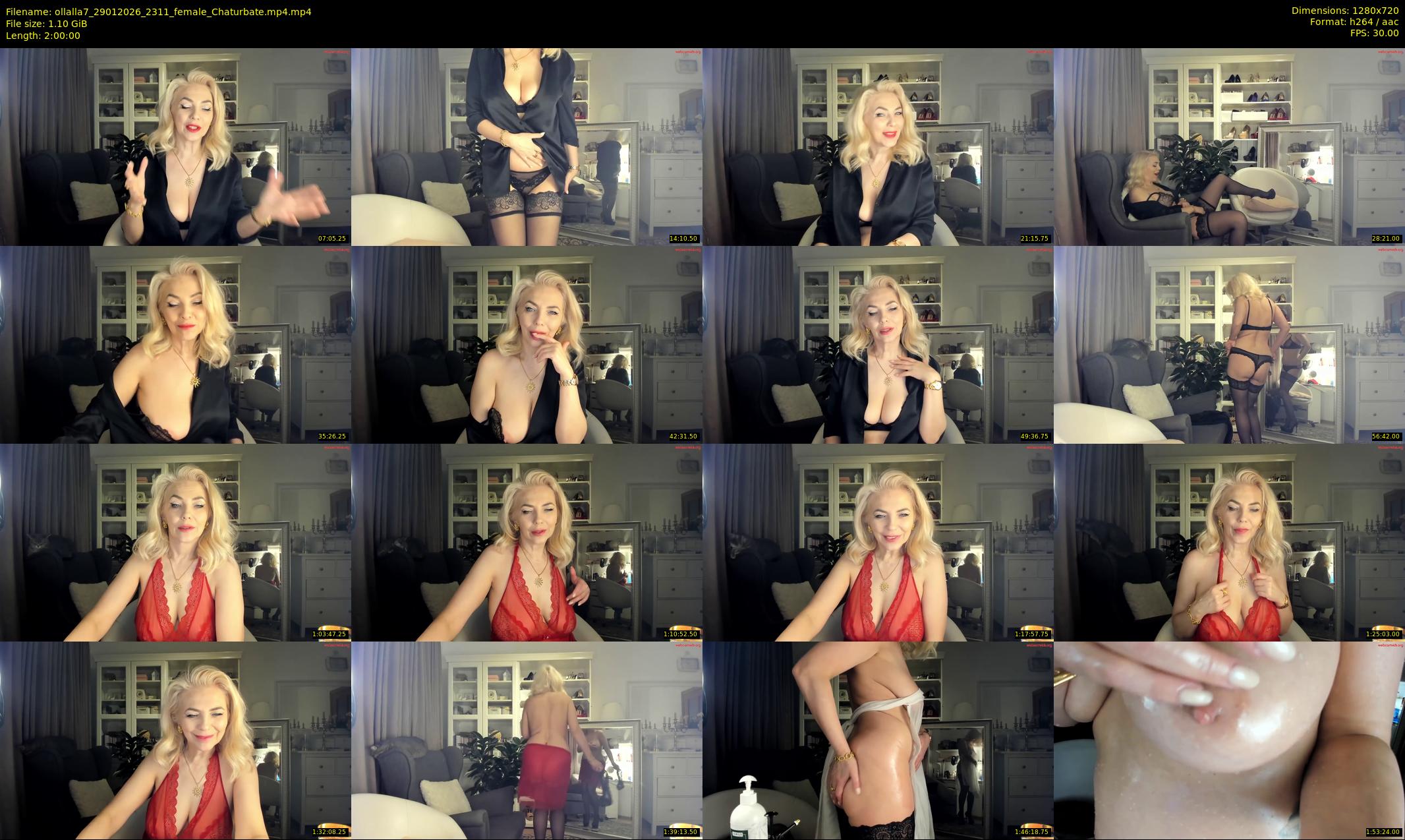 ollalla7 — 120 minute Chaturbate female cam show recording, 720p, Jan 29, 2026