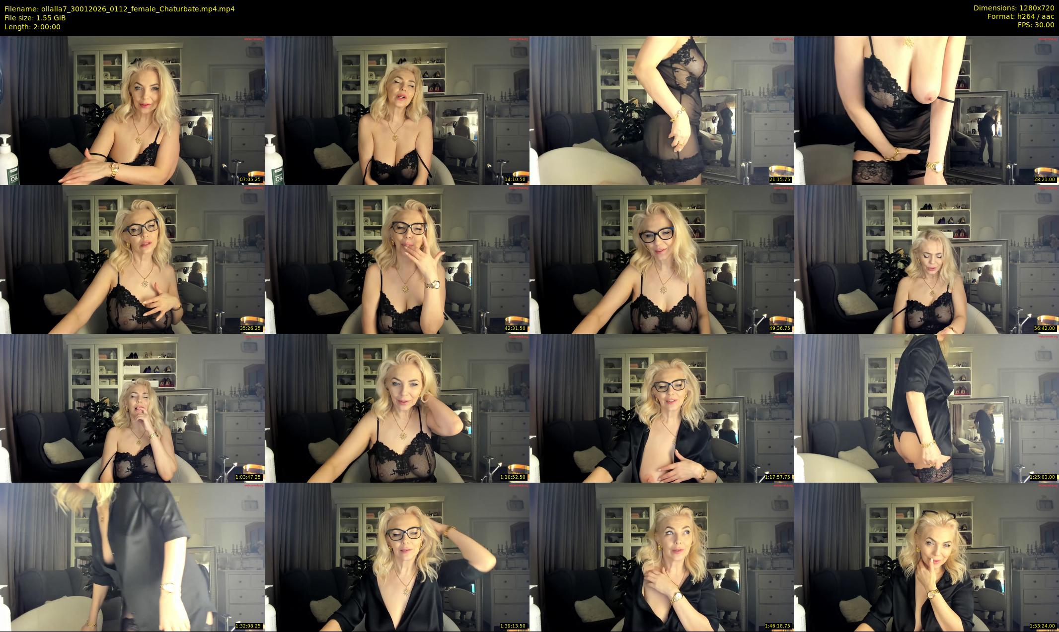 ollalla7 — 120 minute Chaturbate female cam show recording, 720p, Jan 30, 2026