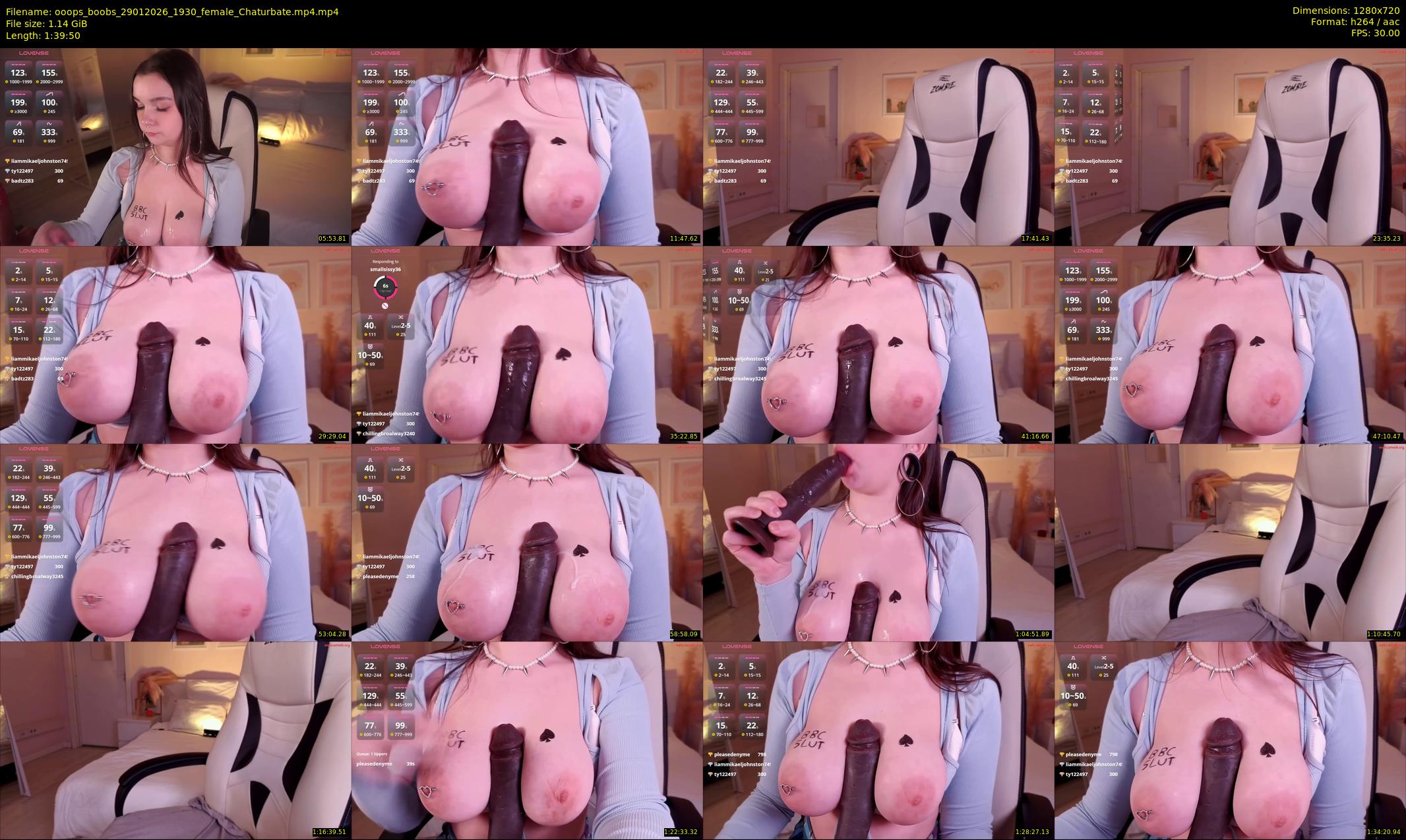 ooops_boobs — 100 minute Chaturbate female cam show recording, 720p, Jan 29, 2026