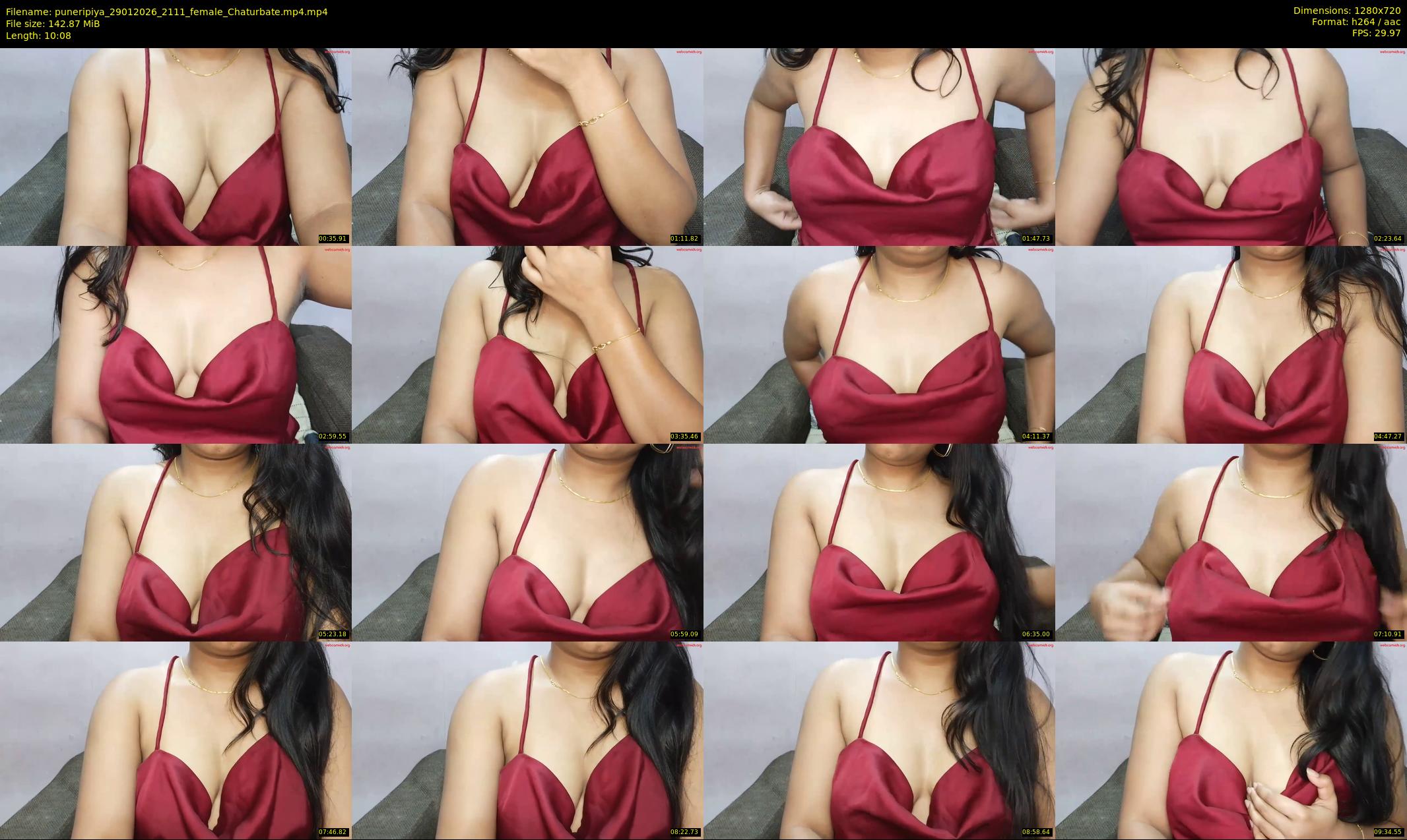 puneripiya — 11 minute Chaturbate female cam show recording, 720p, Jan 29, 2026