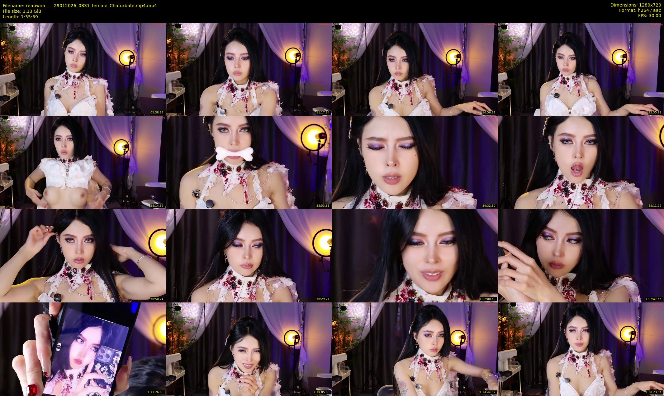 reaowna___ — 96 minute Chaturbate female cam show recording, 720p, Jan 29, 2026