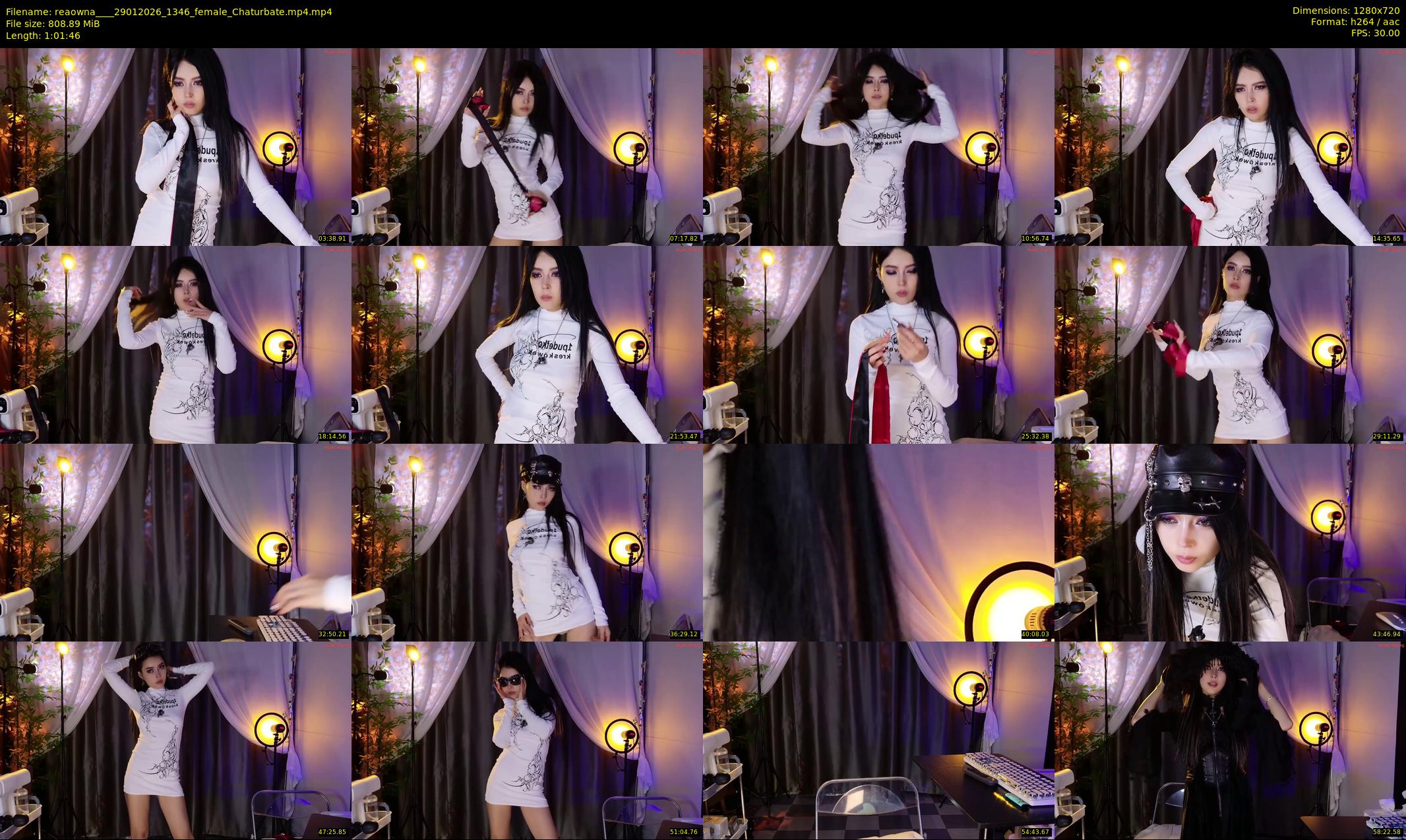 reaowna___ — 62 minute Chaturbate female cam show recording, 720p, Jan 29, 2026