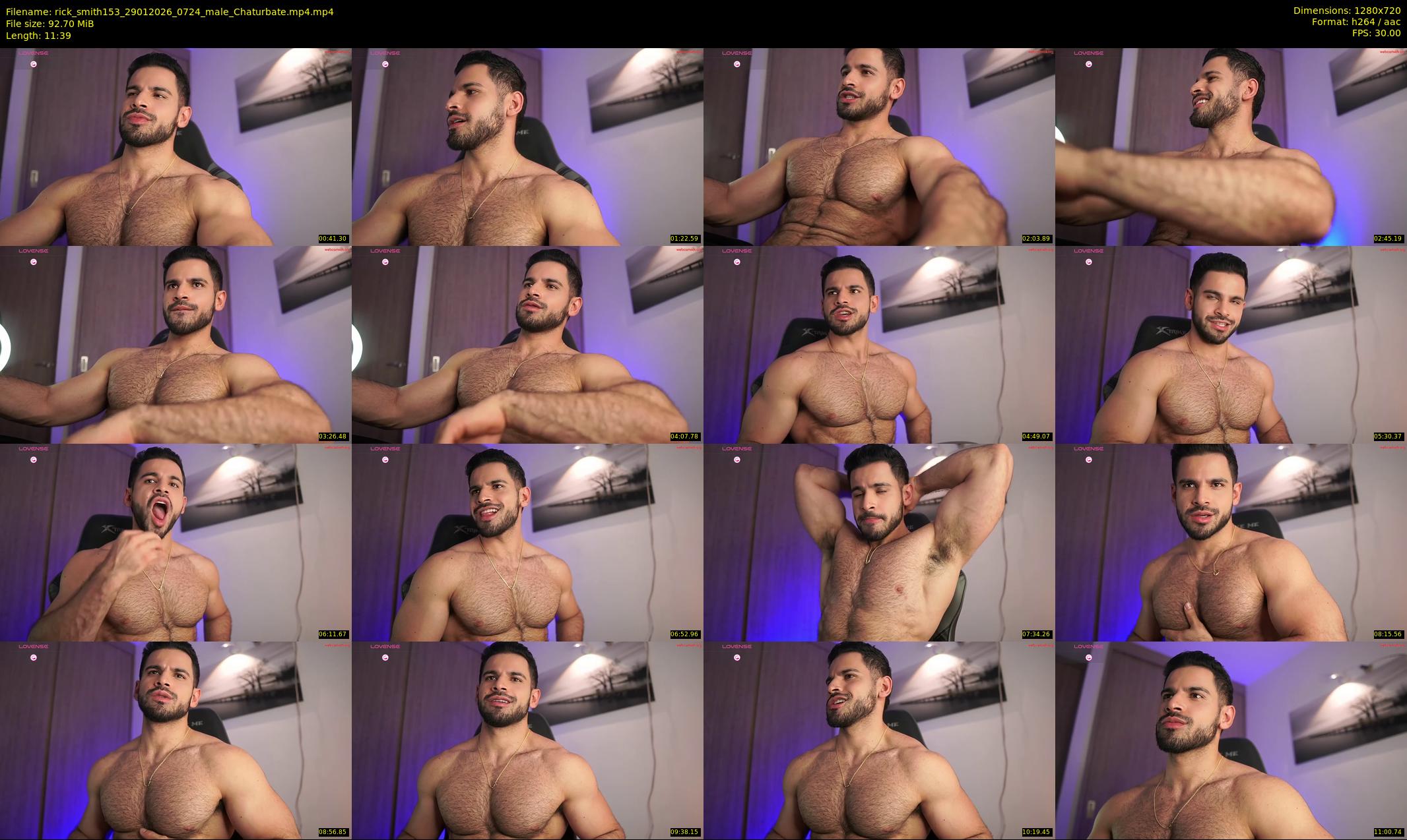 rick_smith153 — 12 minute Chaturbate male cam show recording, 720p, Jan 29, 2026
