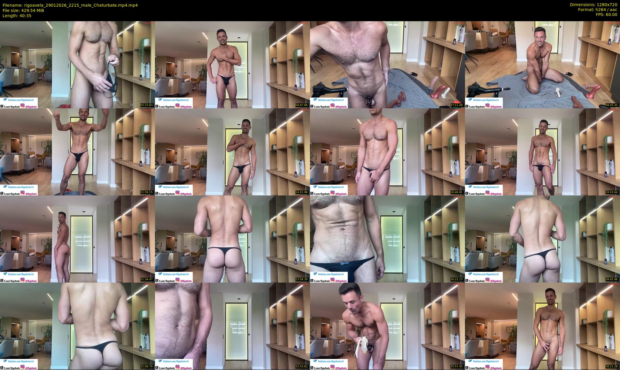 rigoavela — 41 minute Chaturbate male cam show recording, 720p, Jan 29, 2026