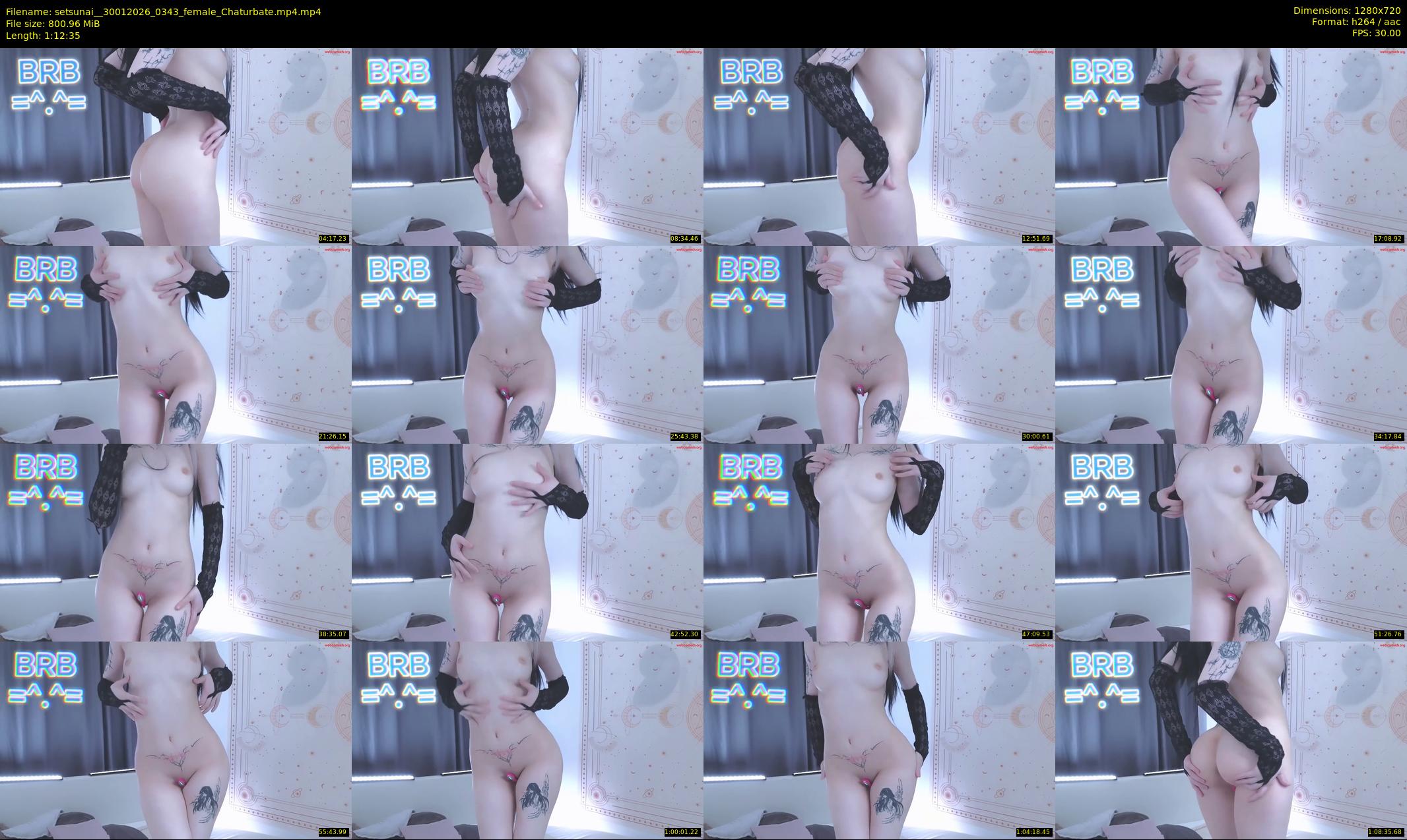 setsunai_ — 73 minute Chaturbate female cam show recording, 720p, Jan 30, 2026