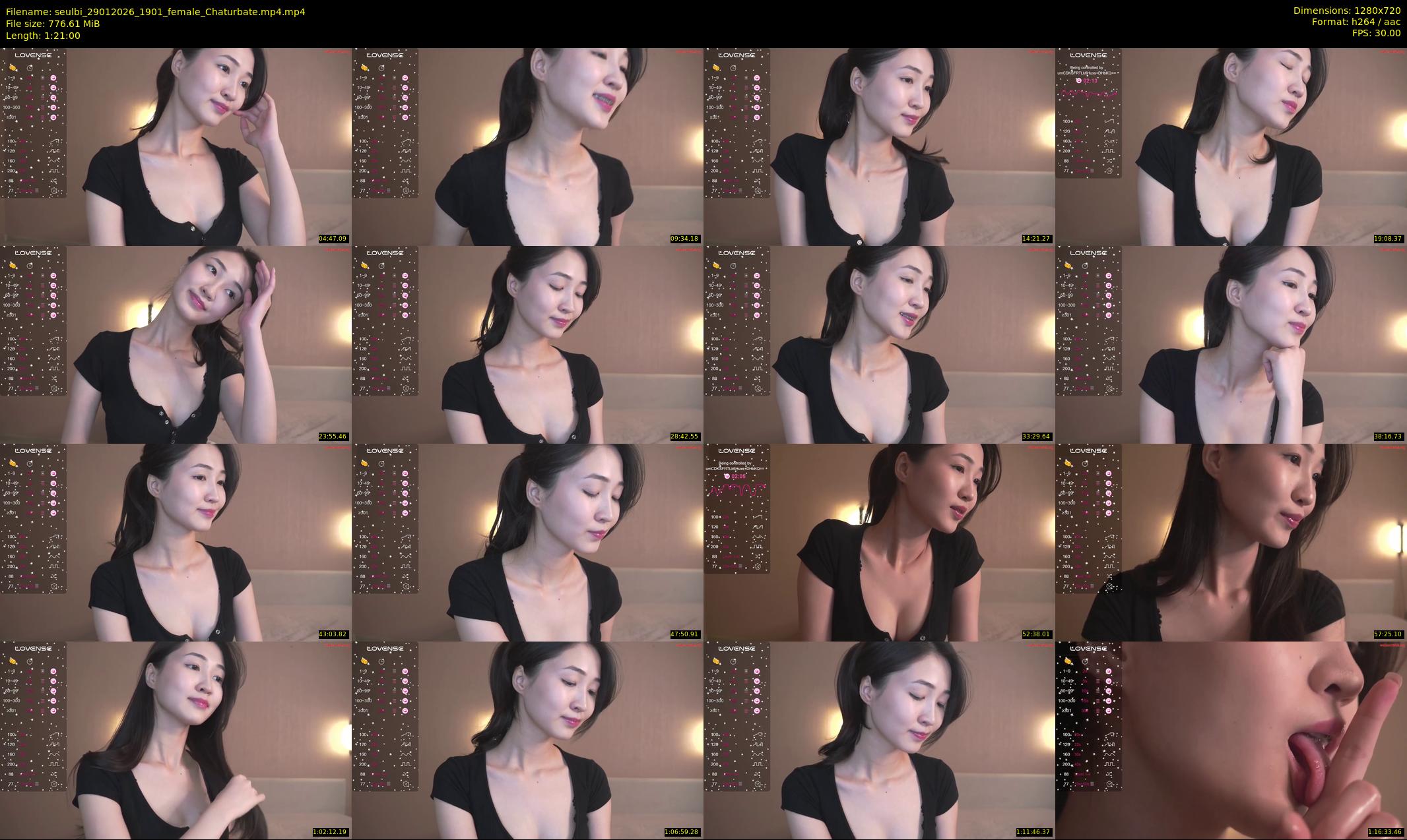 seulbi — 81 minute Chaturbate female cam show recording, 720p, Jan 29, 2026
