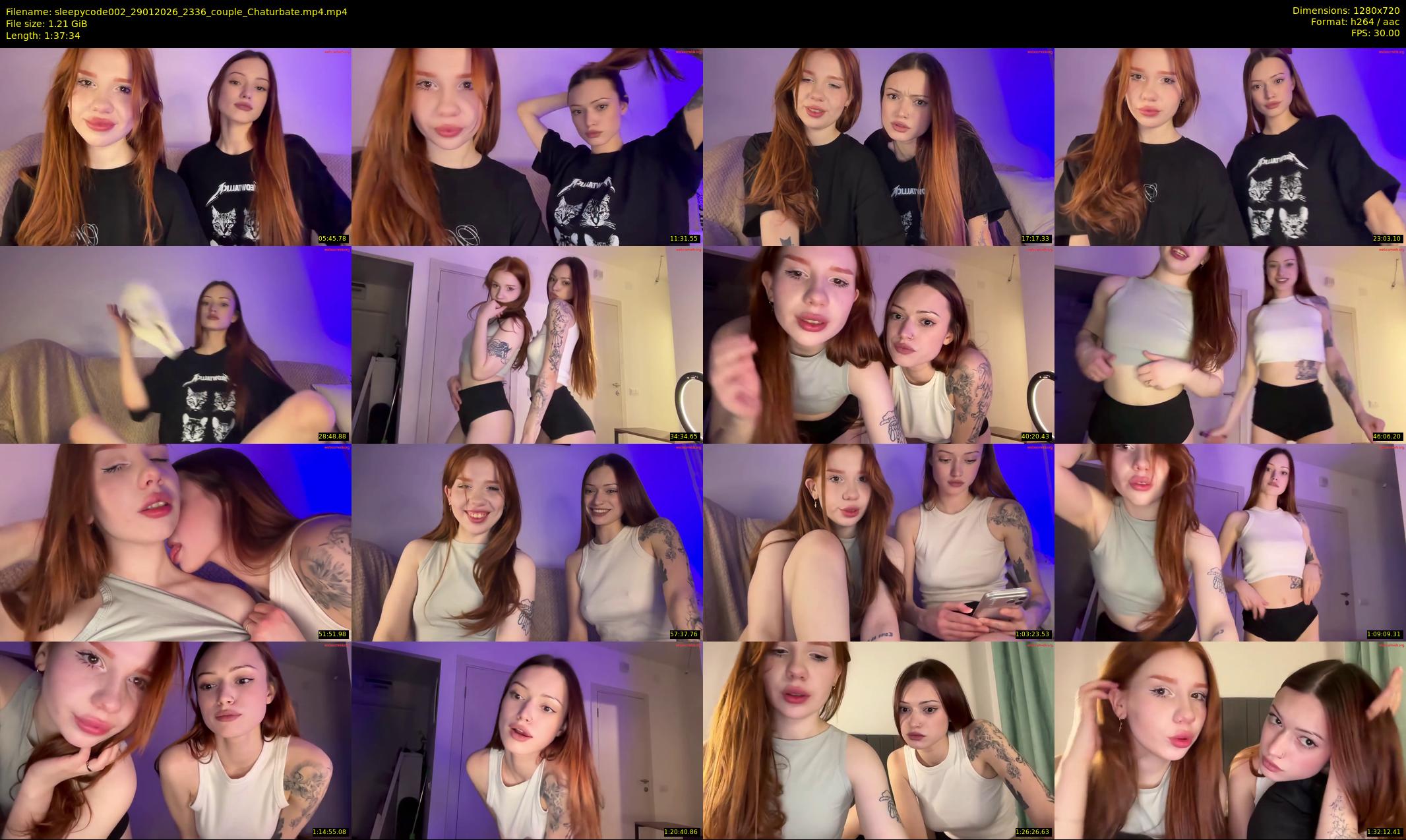 sleepycode002 — 98 minute Chaturbate female cam show recording, 720p, Jan 29, 2026