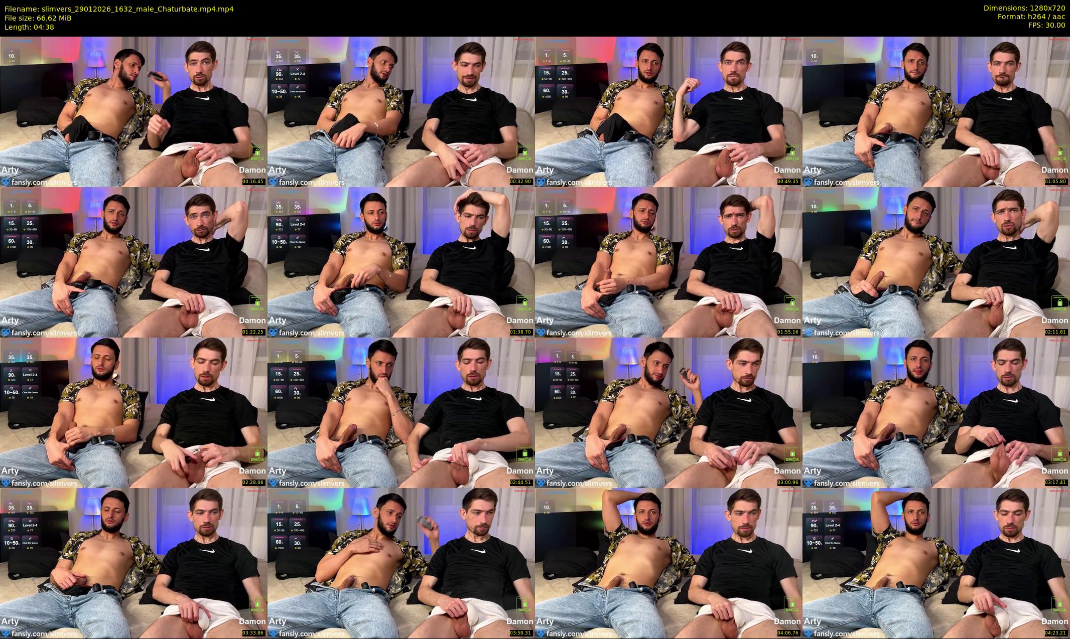 slimvers — 5 minute Chaturbate male cam show recording, 720p, Jan 29, 2026