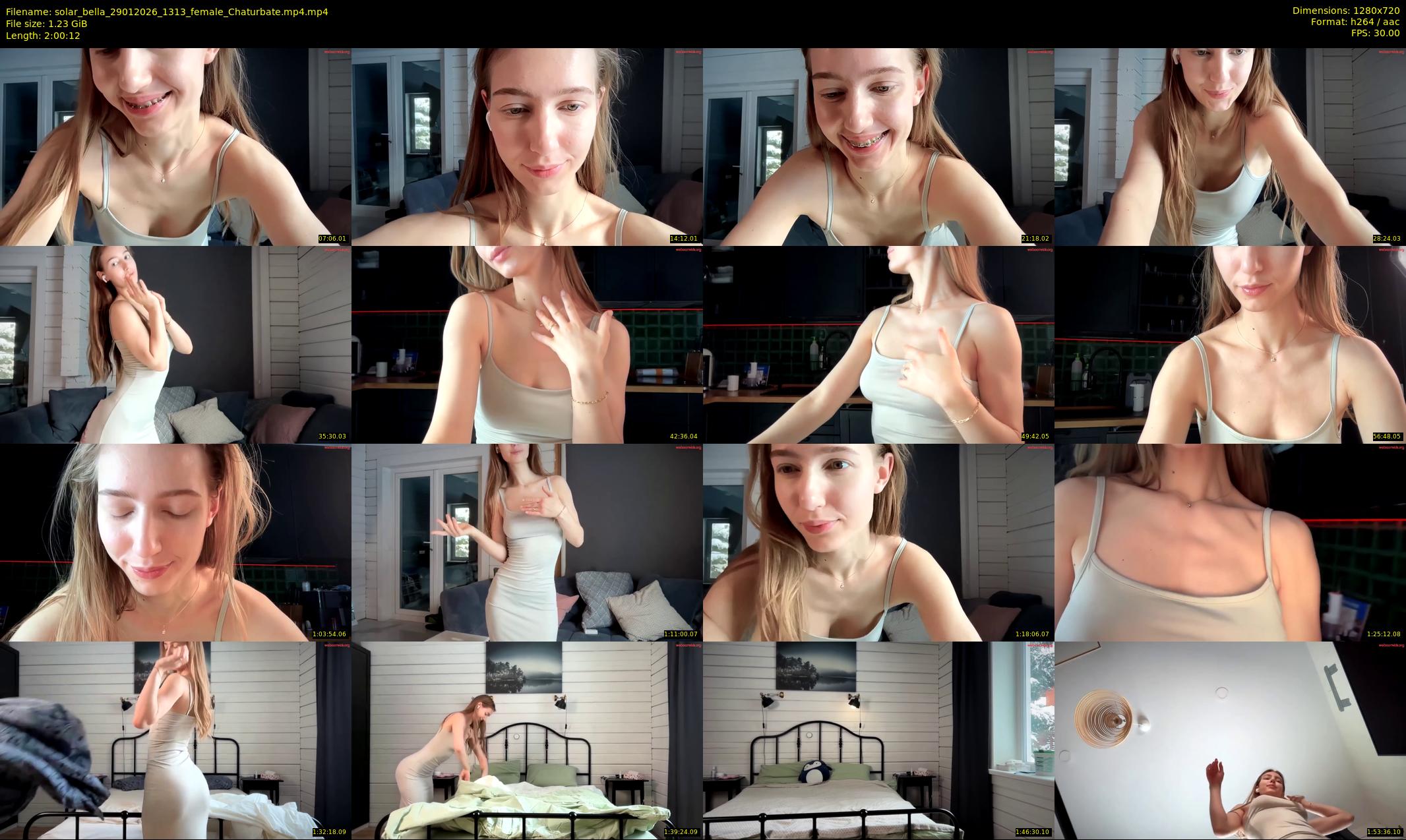 solar_bella — 121 minute Chaturbate female cam show recording, 720p, Jan 29, 2026