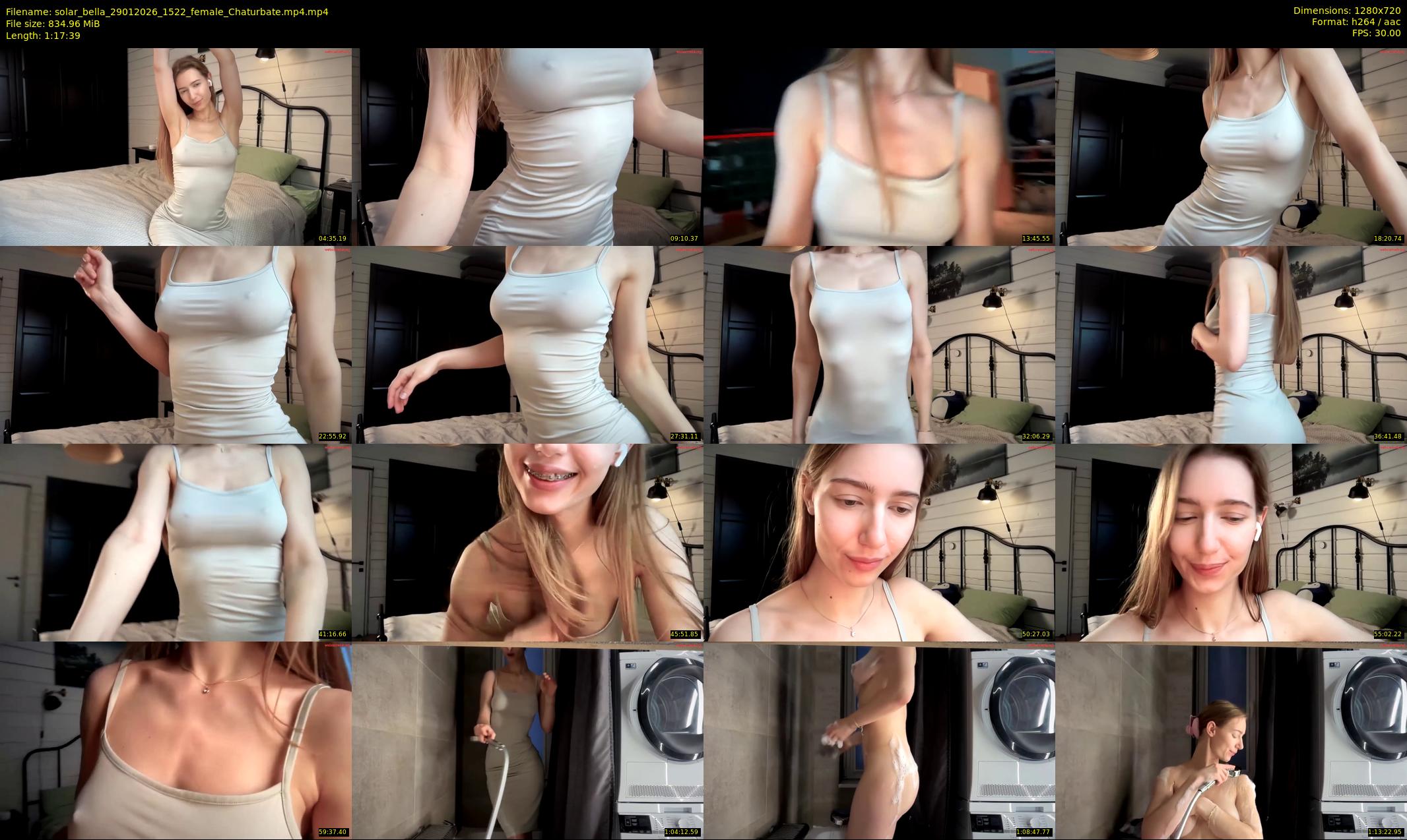 solar_bella — 78 minute Chaturbate female cam show recording, 720p, Jan 29, 2026