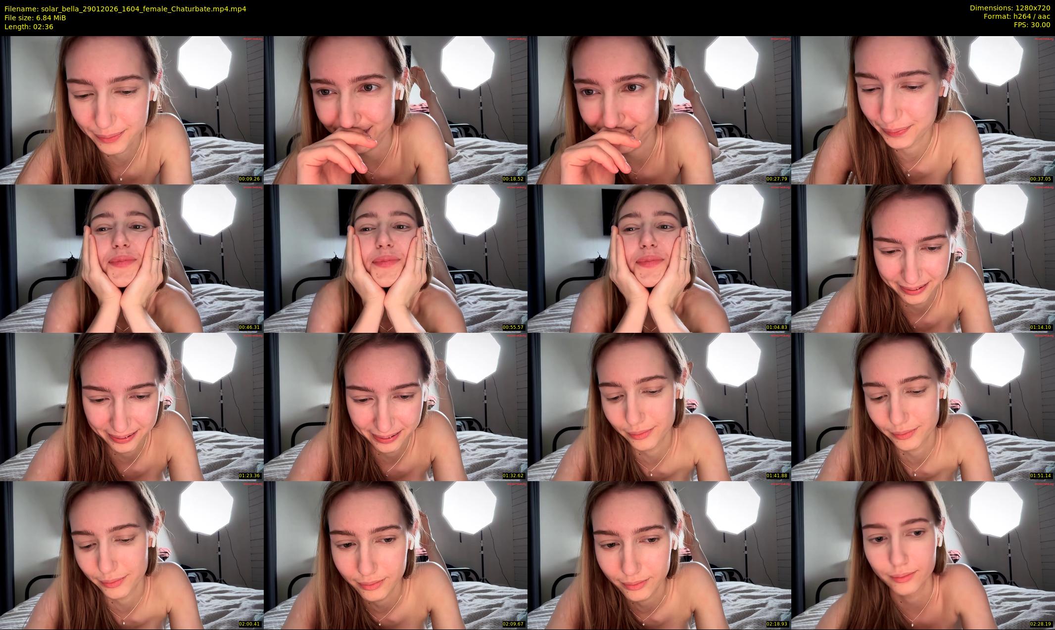 solar_bella — 3 minute Chaturbate female cam show recording, 720p, Jan 29, 2026