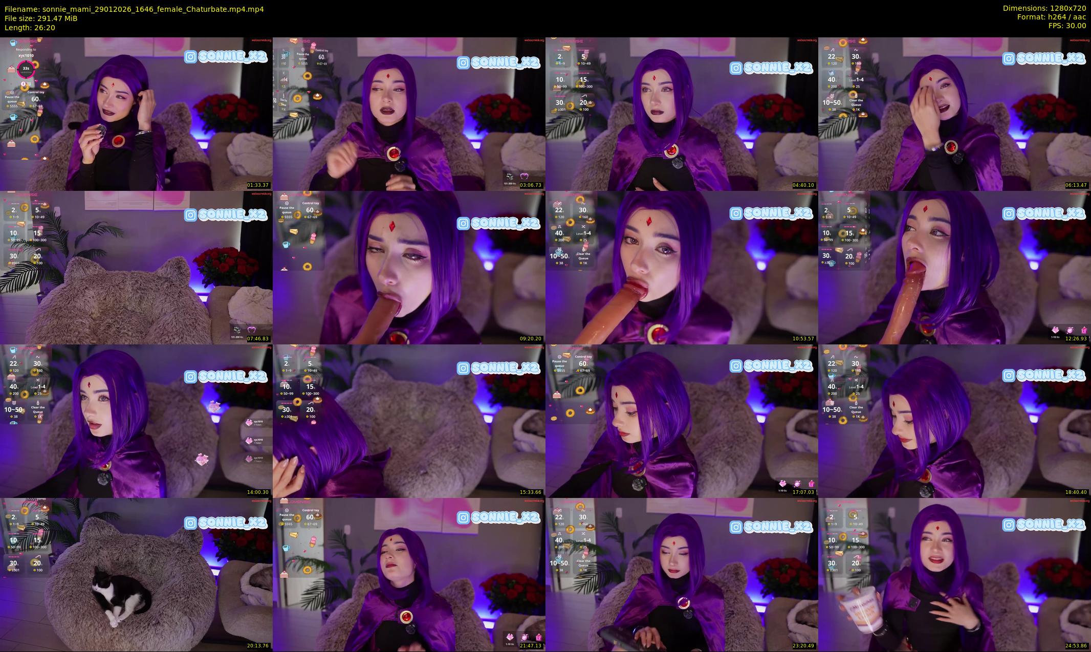 sonnie_mami — 27 minute Chaturbate female cam show recording, 720p, Jan 29, 2026