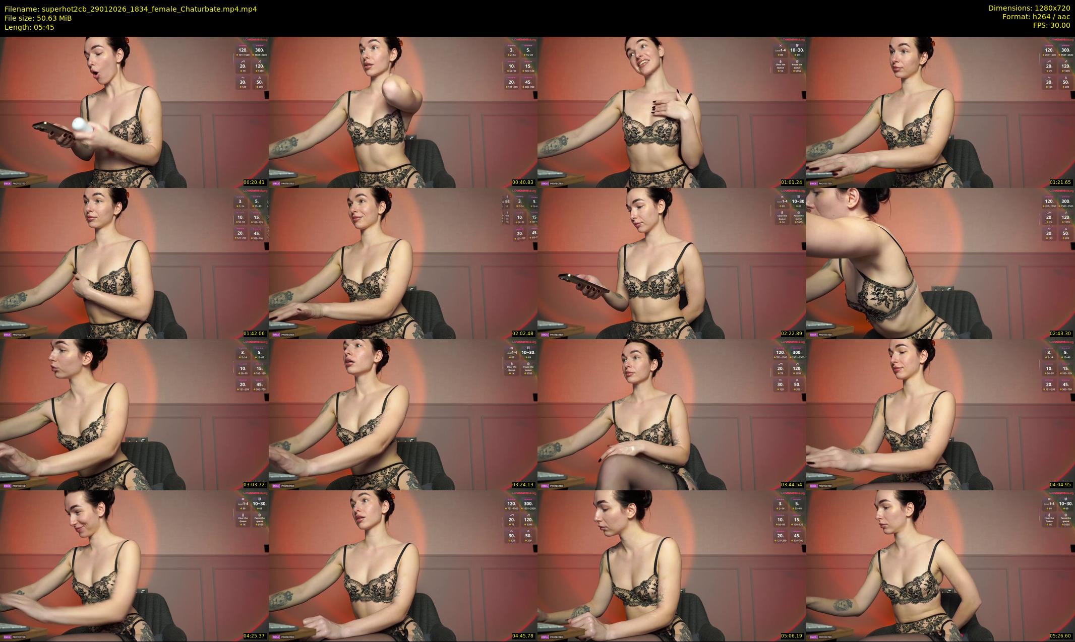superhot2cb — 6 minute Chaturbate female cam show recording, 720p, Jan 29, 2026
