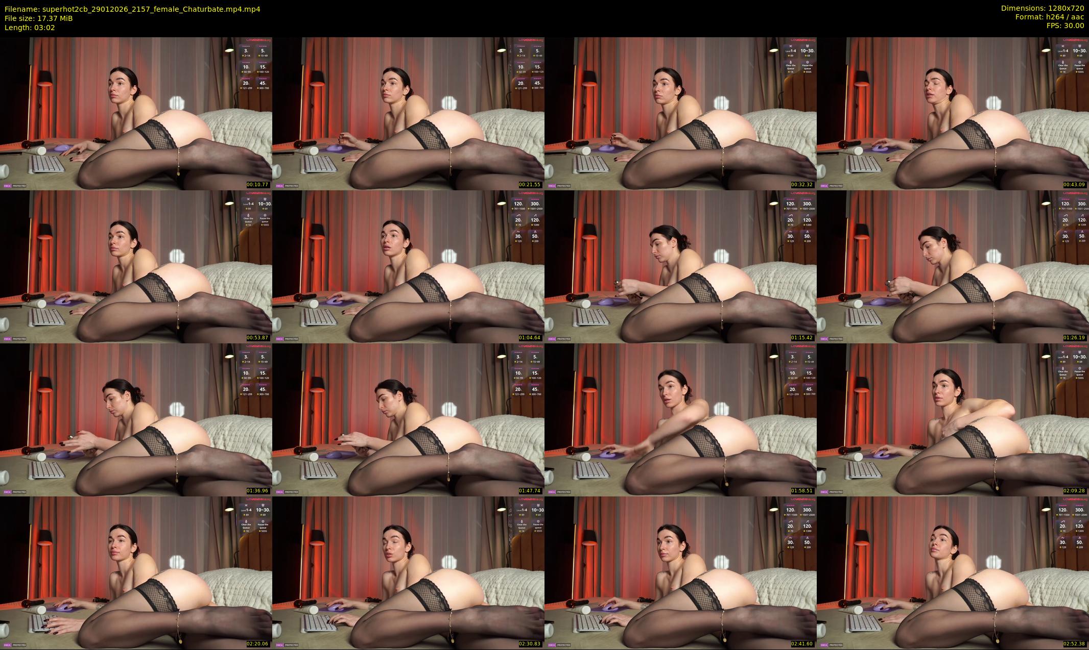 superhot2cb — 4 minute Chaturbate female cam show recording, 720p, Jan 29, 2026