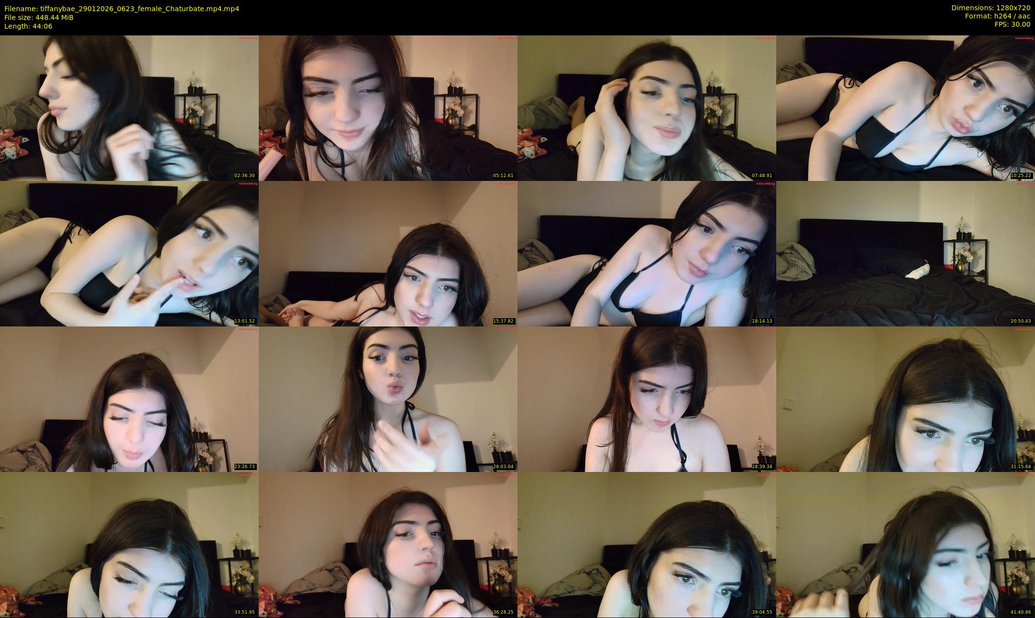 tiffanybae — 45 minute Chaturbate female cam show recording, 720p, Jan 29, 2026