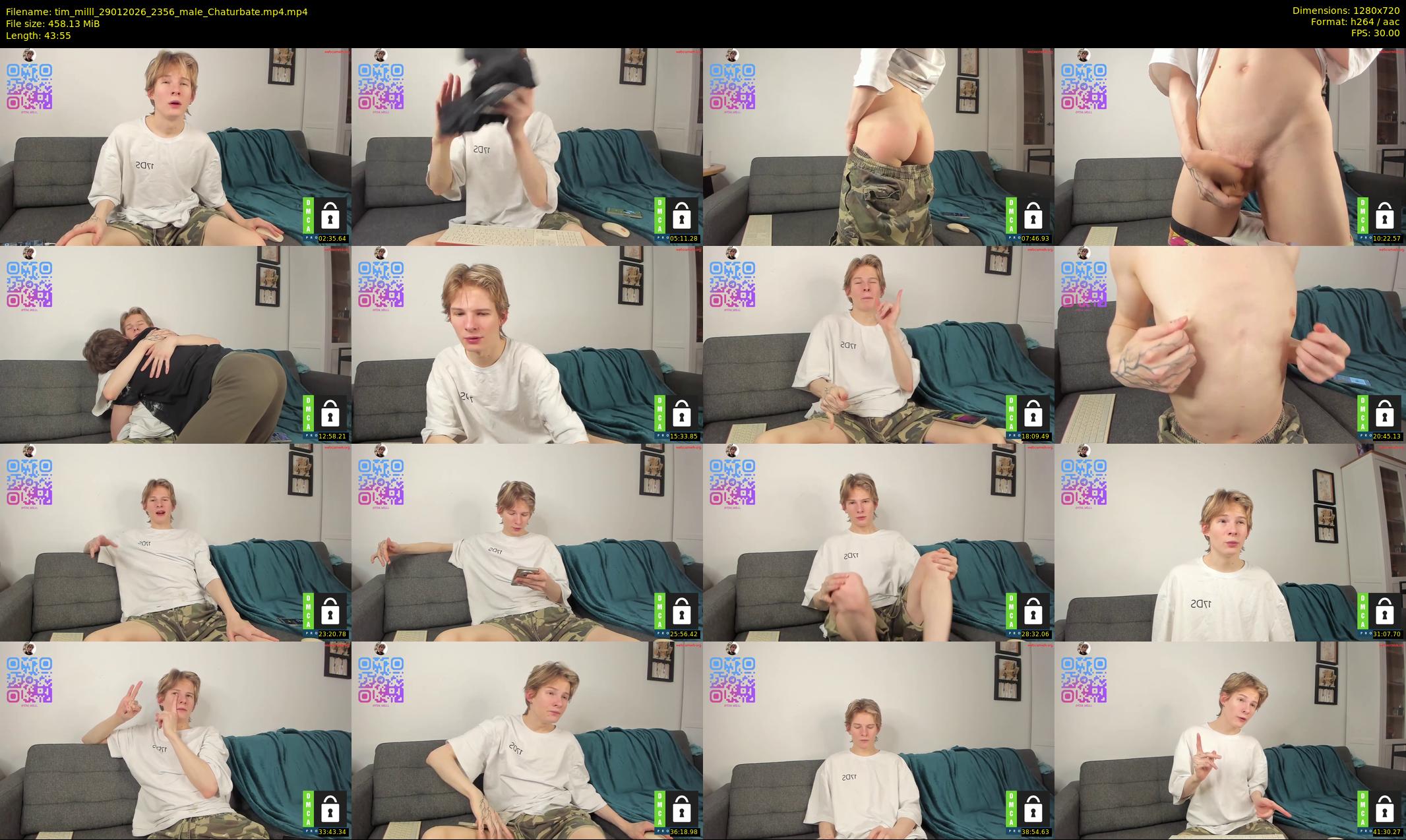 tim_milll — 44 minute Chaturbate male cam show recording, 720p, Jan 29, 2026