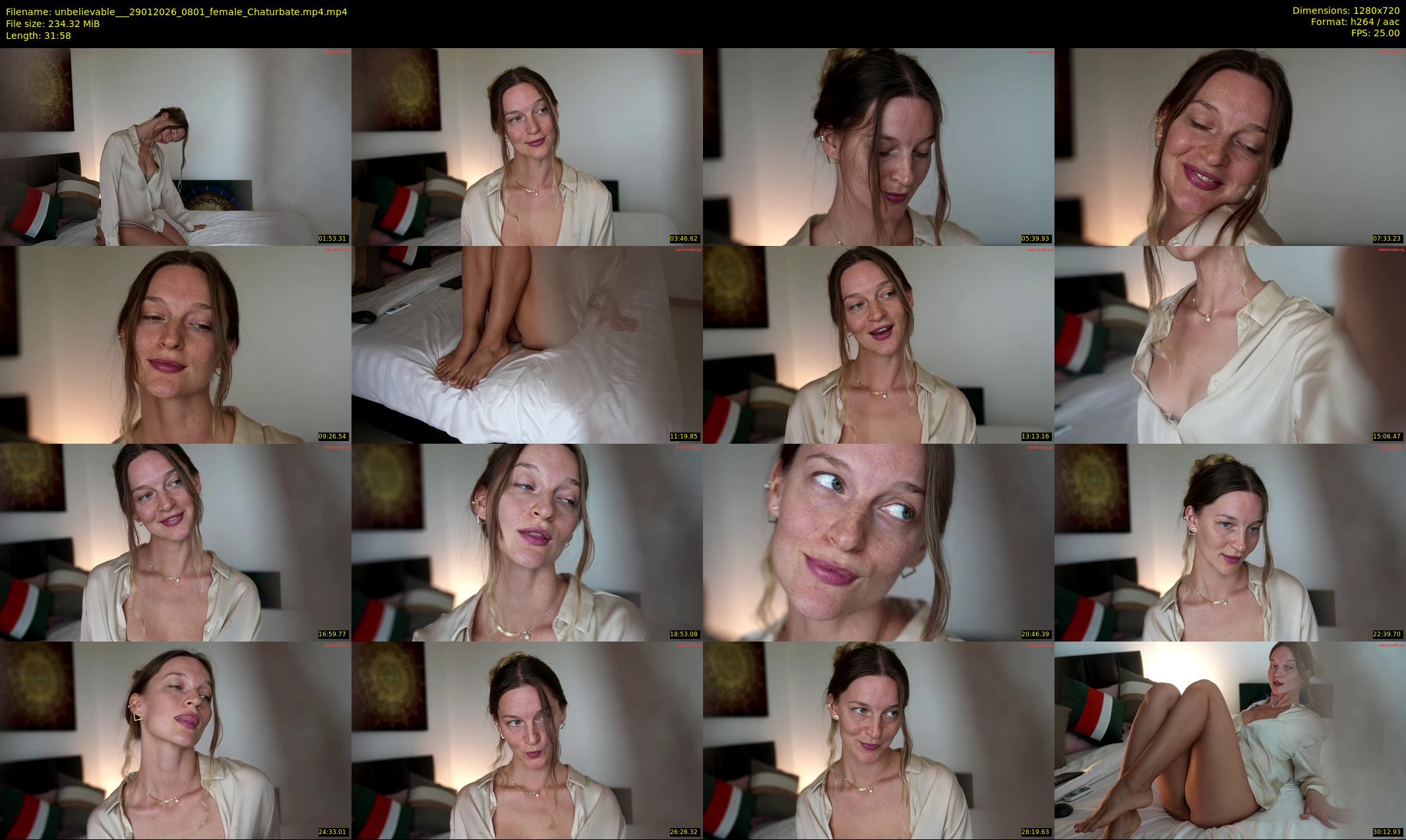 unbelievable__ — 32 minute Chaturbate female cam show recording, 720p, Jan 29, 2026