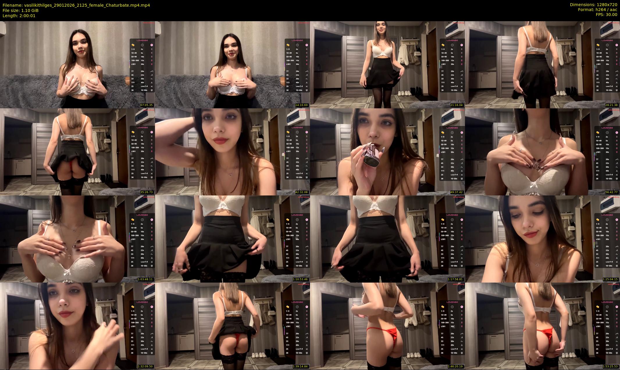 vasilikithilges — 121 minute Chaturbate female cam show recording, 720p, Jan 29, 2026