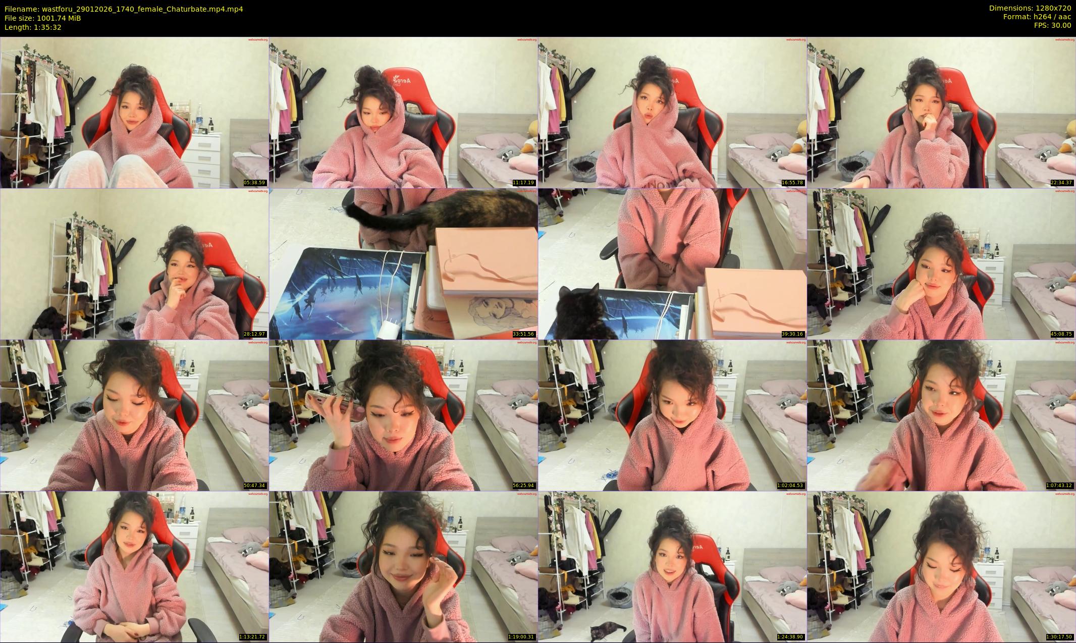 wastforu — 96 minute Chaturbate female cam show recording, 720p, Jan 29, 2026