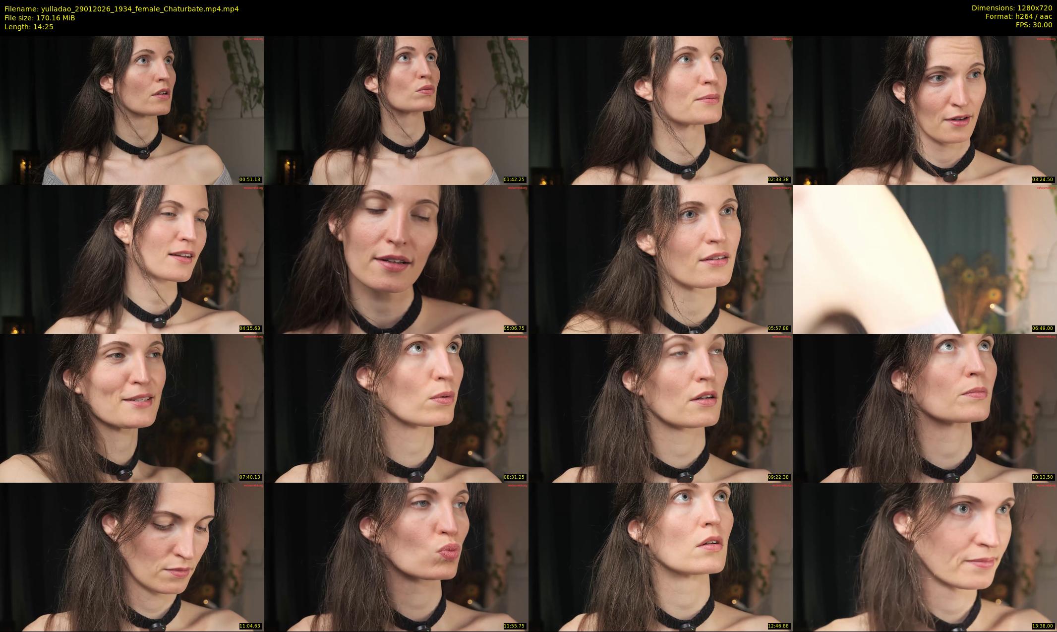 yulladao — 15 minute Chaturbate female cam show recording, 720p, Jan 29, 2026