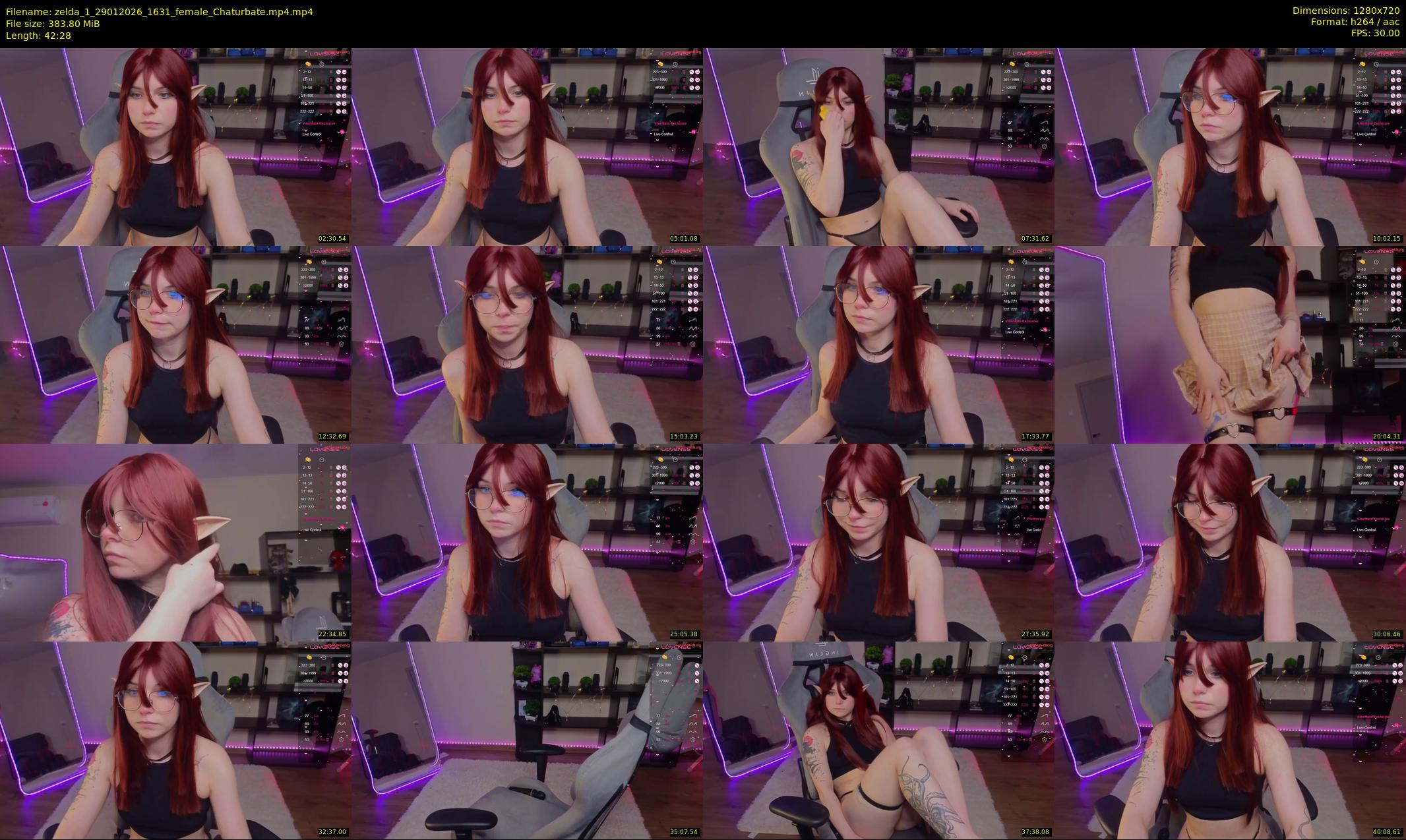 zelda_1 — 43 minute Chaturbate female cam show recording, 720p, Jan 29, 2026
