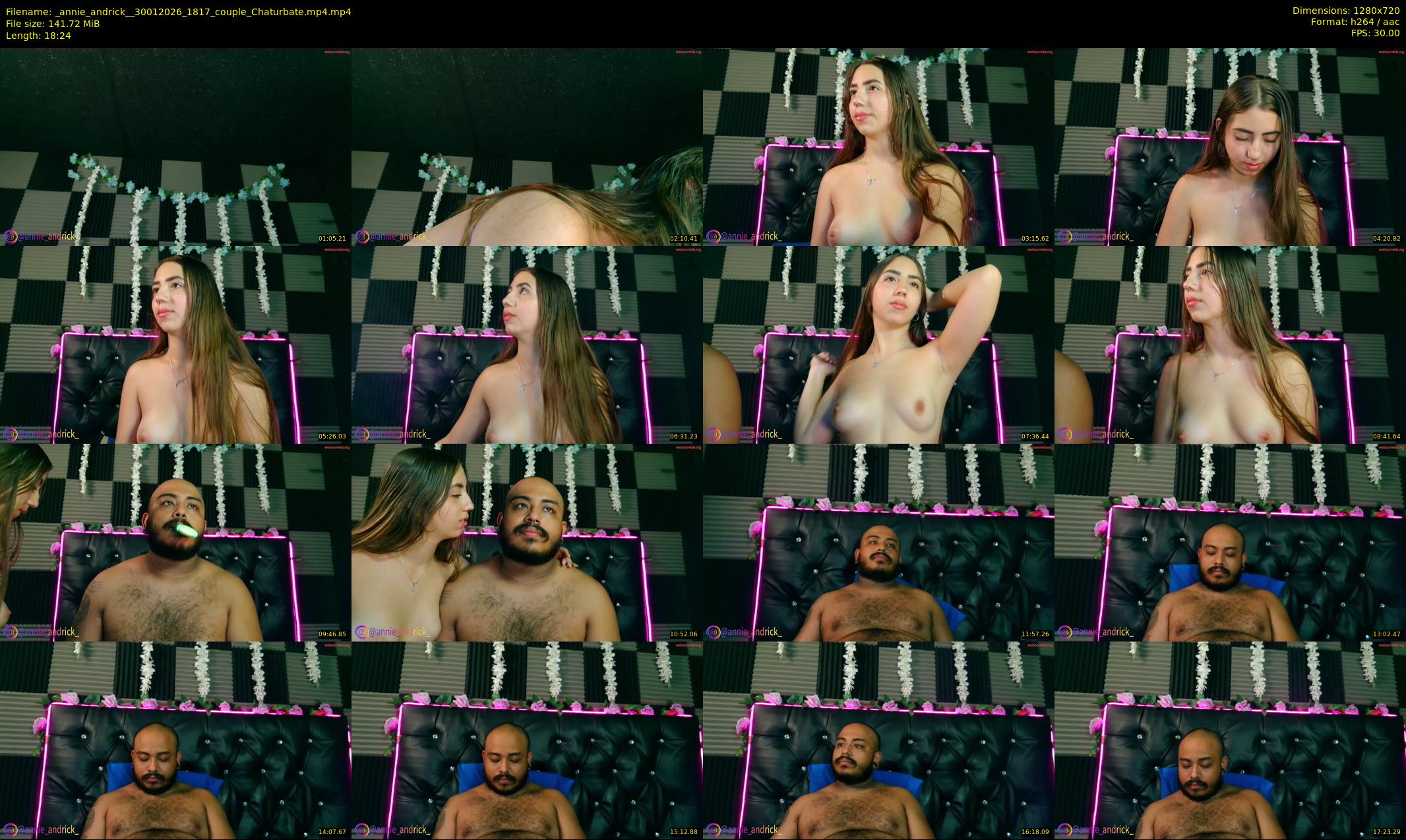 _annie_andrick_ — 19 minute Chaturbate couple cam show recording, 720p, Jan 30, 2026