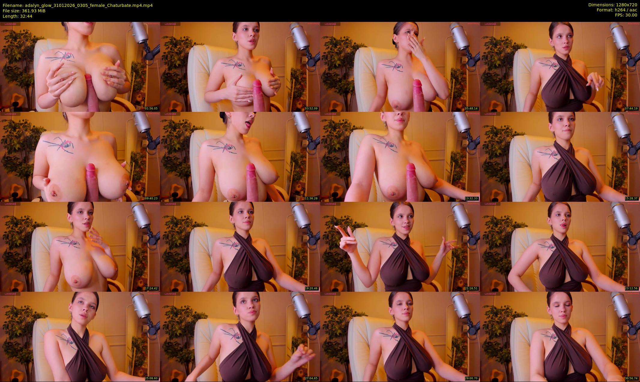 adalyn_glow — 33 minute Chaturbate female cam show recording, 720p, Jan 31, 2026