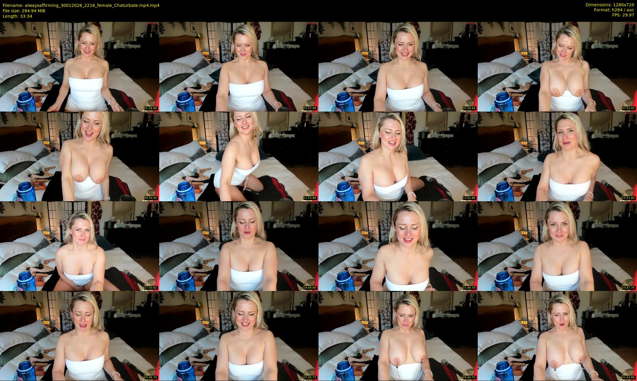 alwaysaffirming — 34 minute Chaturbate couple cam show recording, 720p, Jan 30, 2026