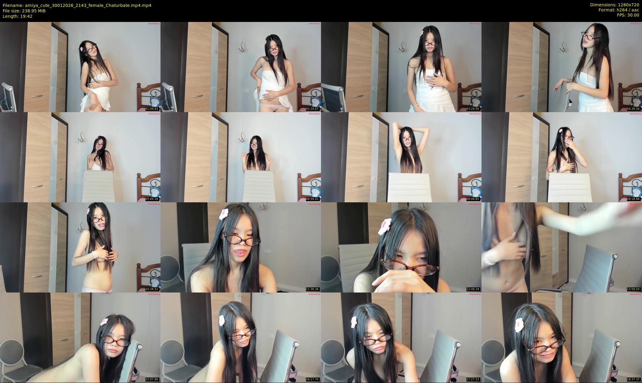 amiya_cute — 20 minute Chaturbate female cam show recording, 720p, Jan 30, 2026