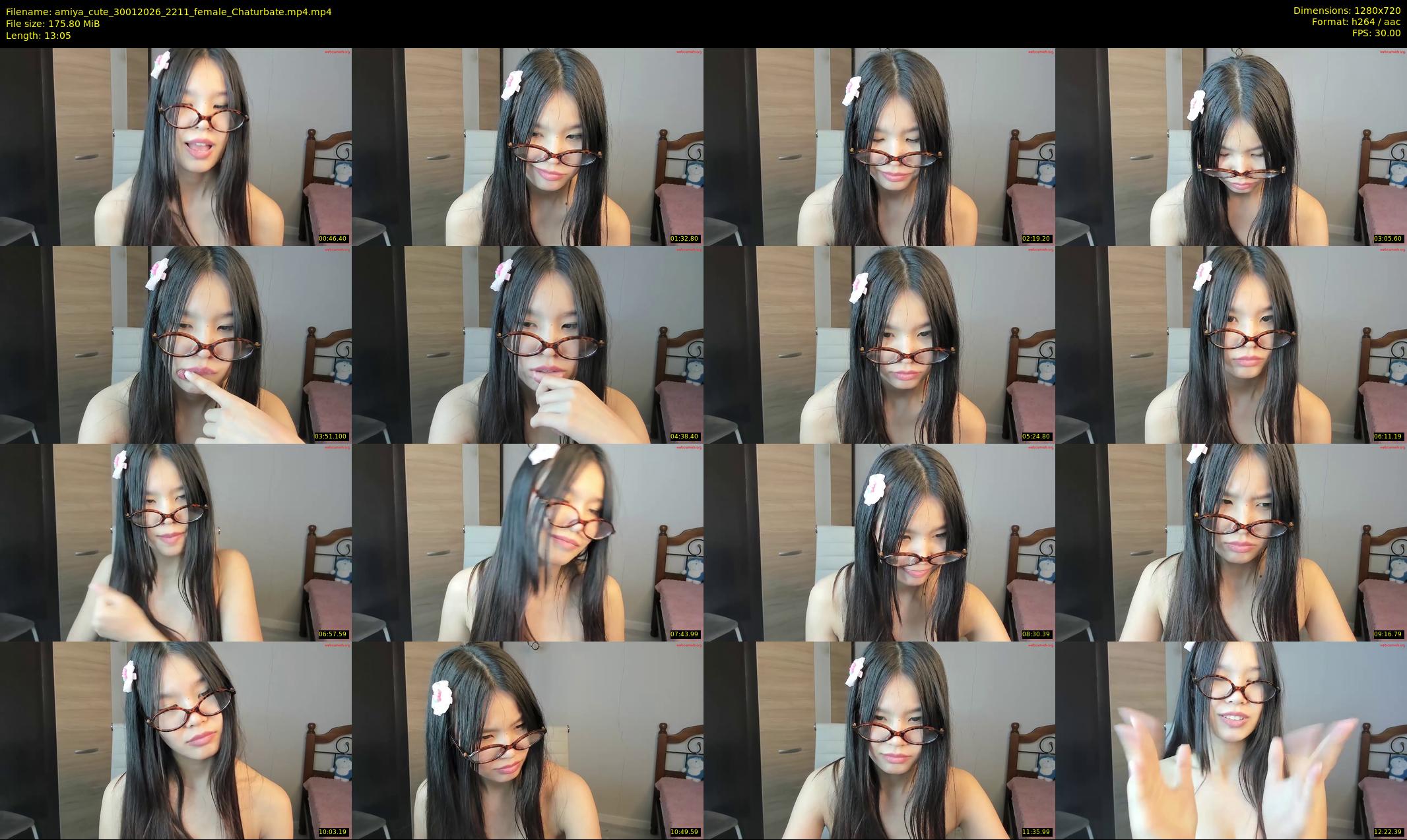 amiya_cute — 14 minute Chaturbate female cam show recording, 720p, Jan 30, 2026