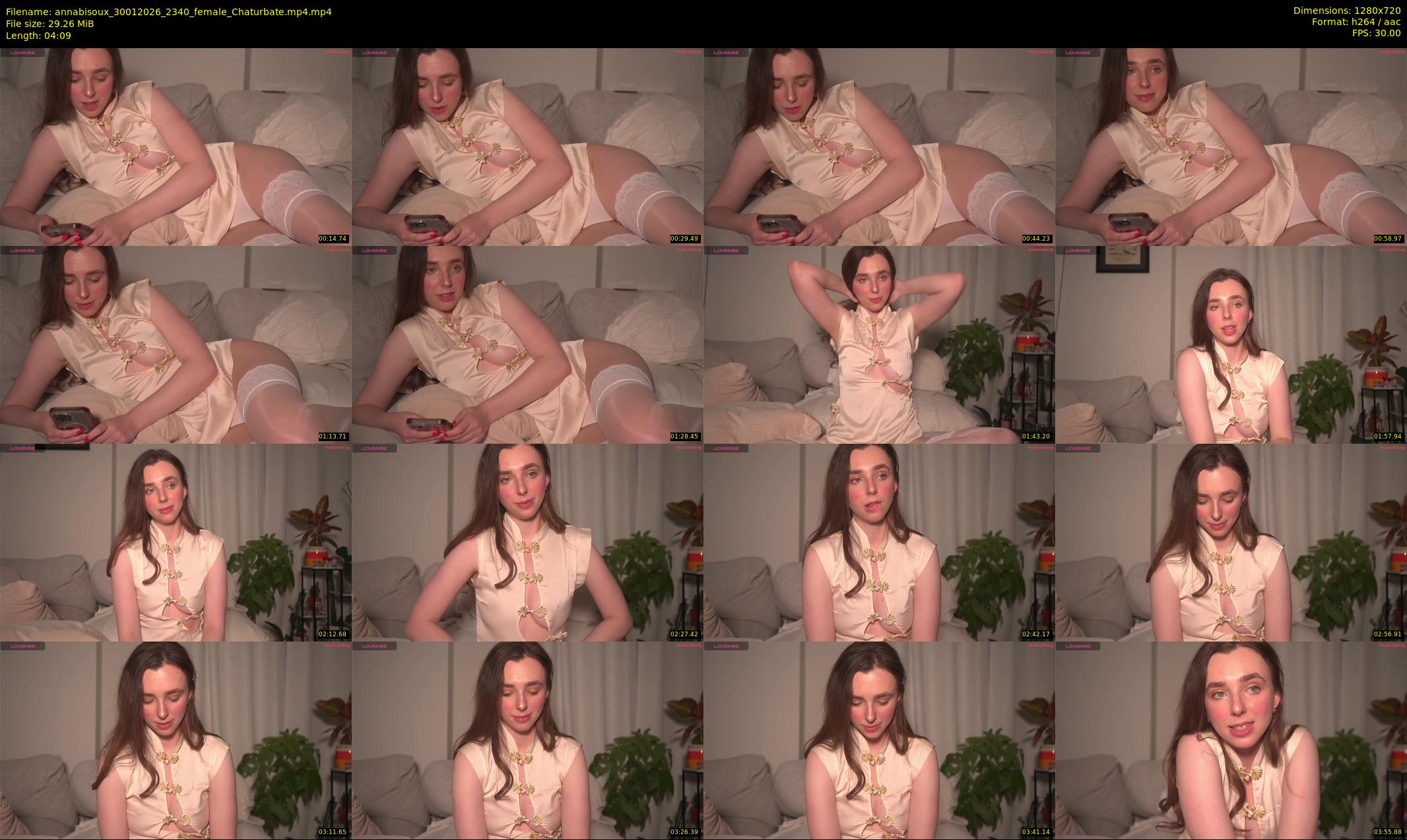annabisoux — 5 minute Chaturbate female cam show recording, 720p, Jan 30, 2026