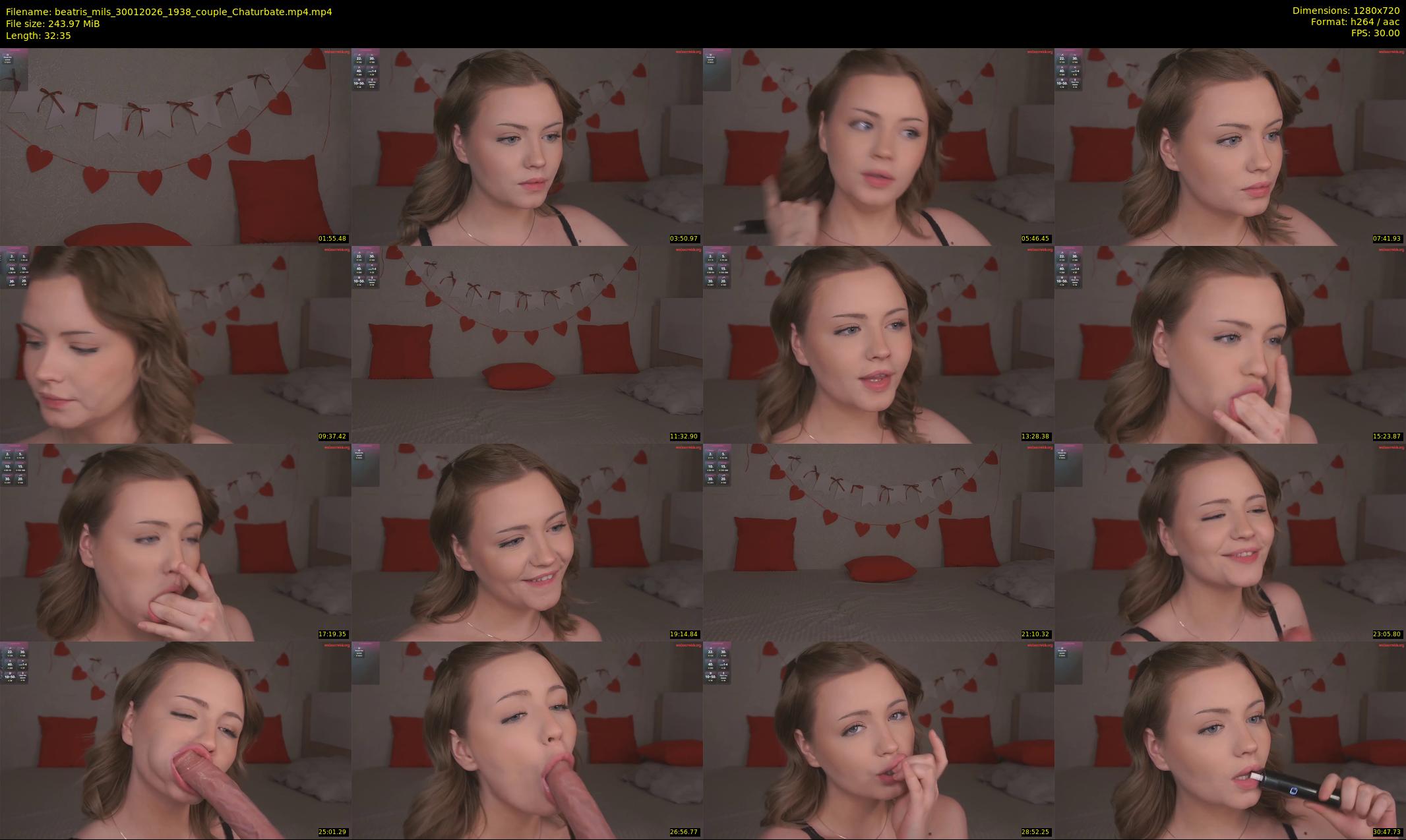 beatris_mils — 33 minute Chaturbate female cam show recording, 720p, Jan 30, 2026