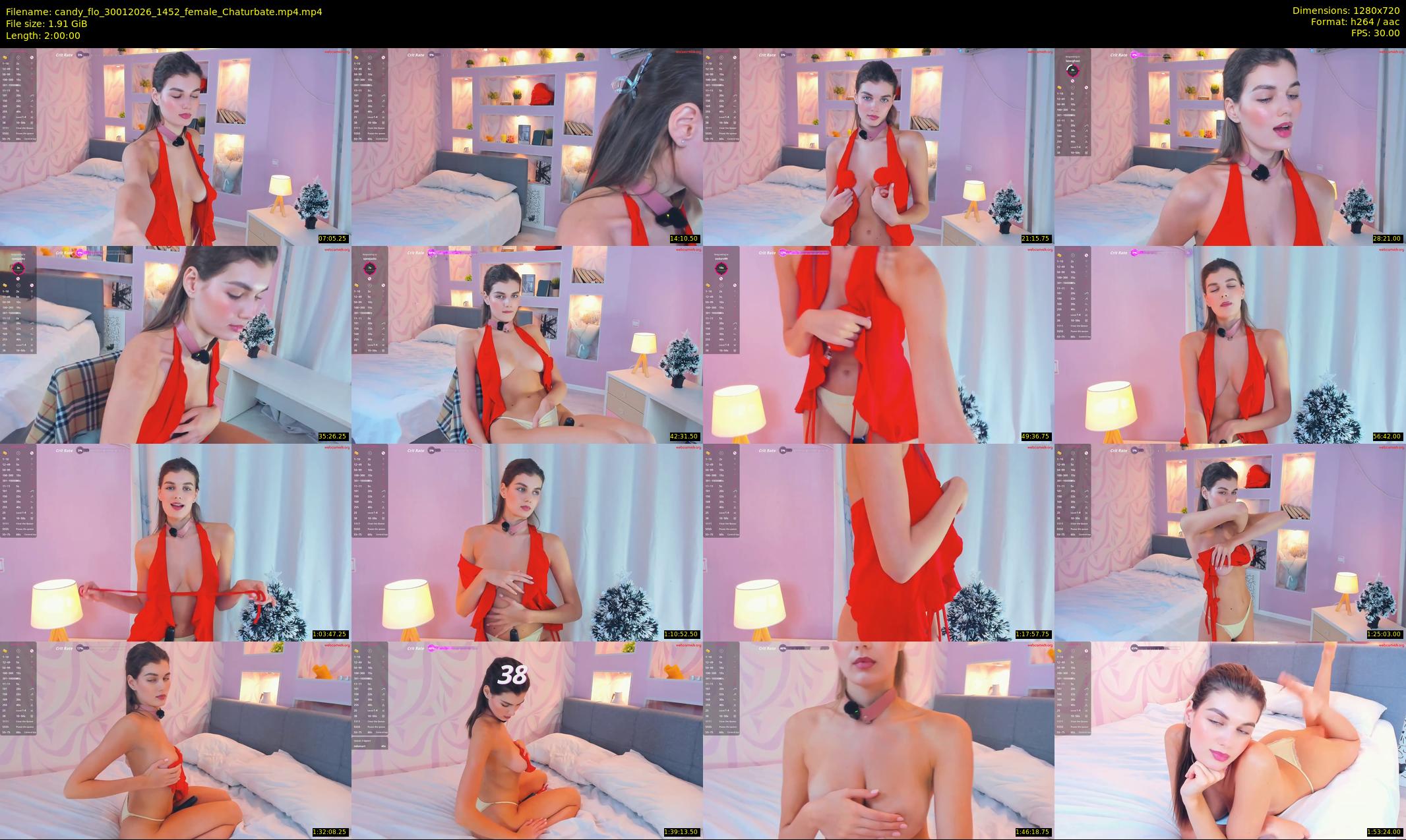candy_flo — 120 minute Chaturbate female cam show recording, 720p, Jan 30, 2026