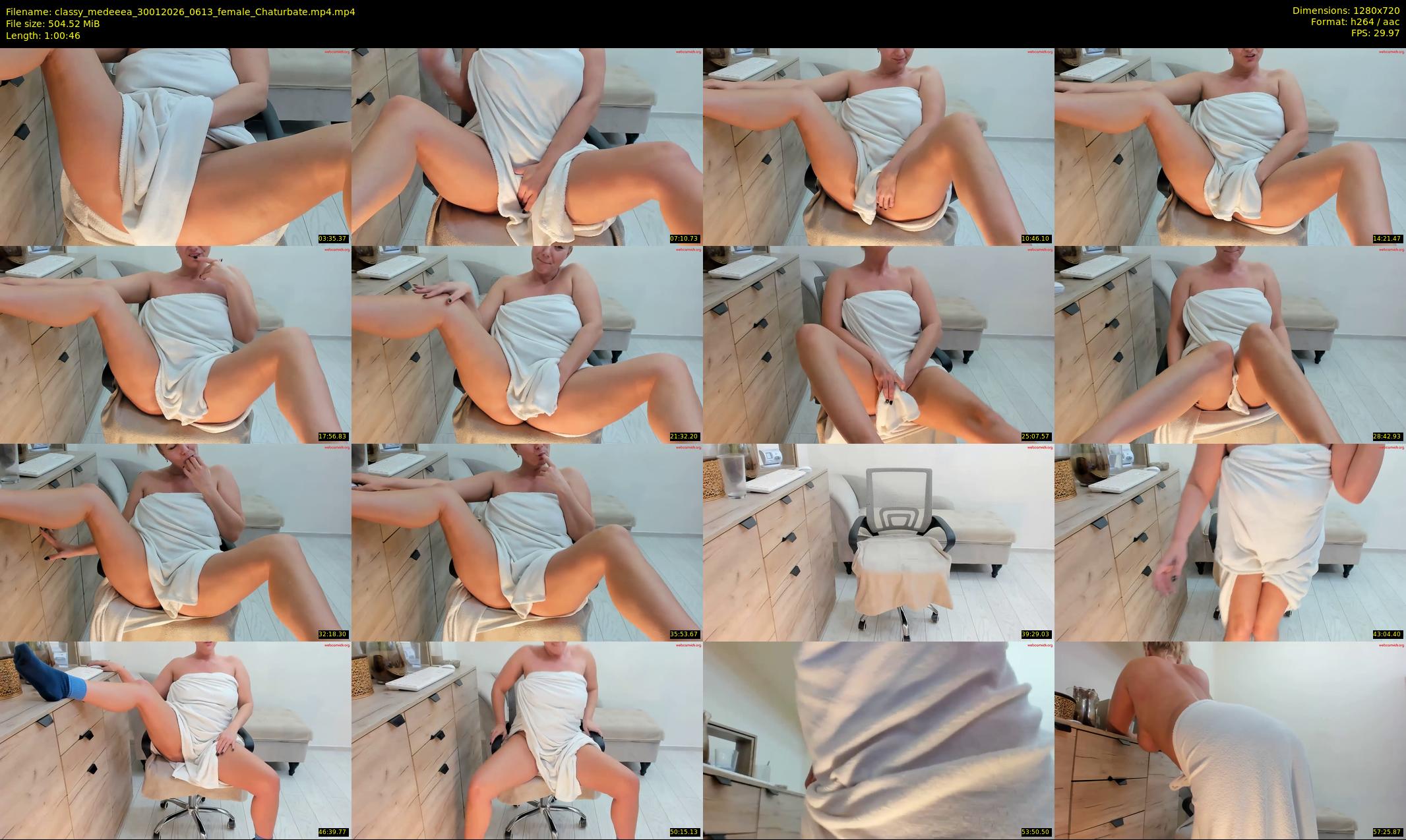 classy_medeeea — 61 minute Chaturbate female cam show recording, 720p, Jan 30, 2026