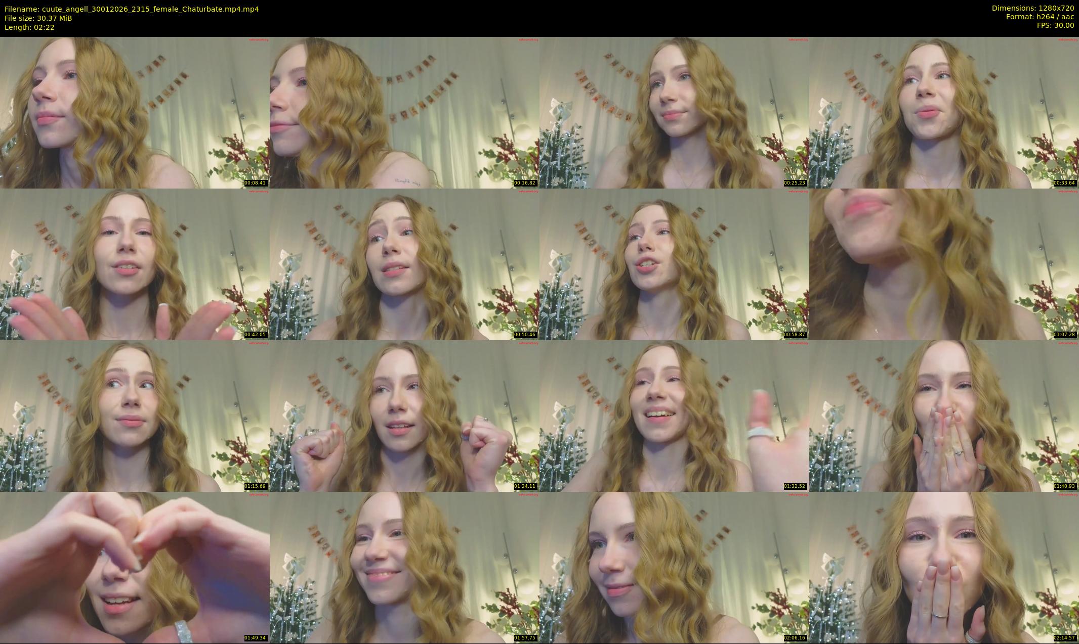 cuute_angell — 3 minute Chaturbate female cam show recording, 720p, Jan 30, 2026