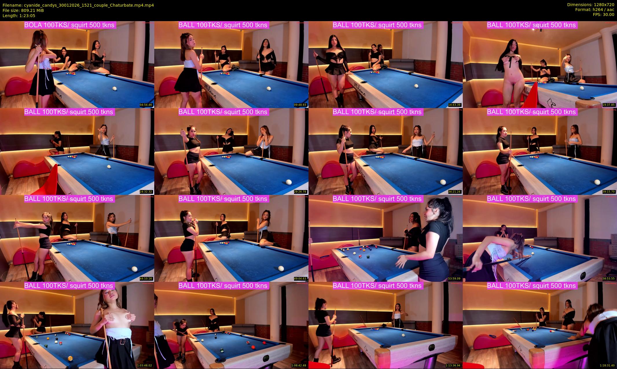 cyanide_candys — 84 minute Chaturbate female cam show recording, 720p, Jan 30, 2026