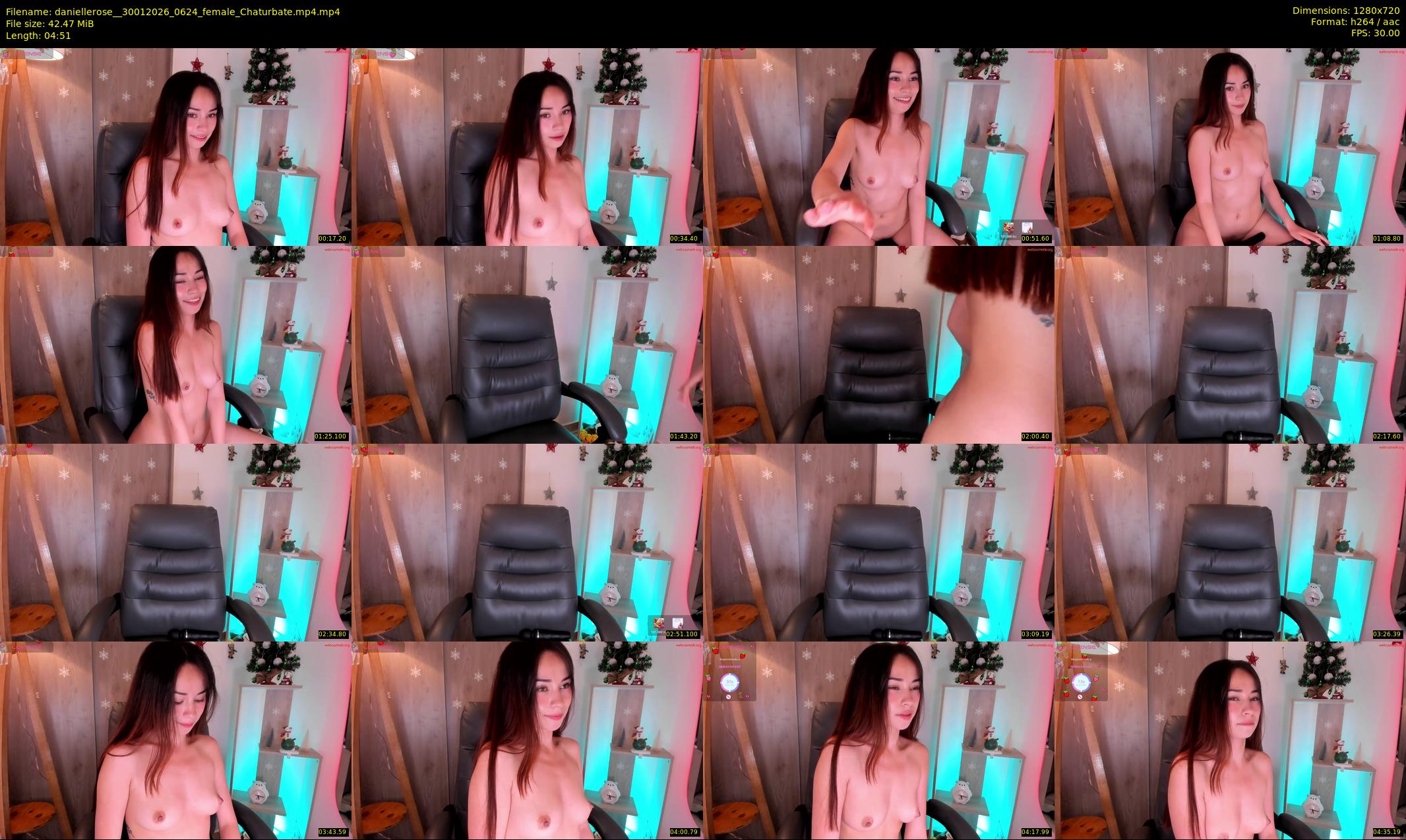 daniellerose_ — 5 minute Chaturbate female cam show recording, 720p, Jan 30, 2026