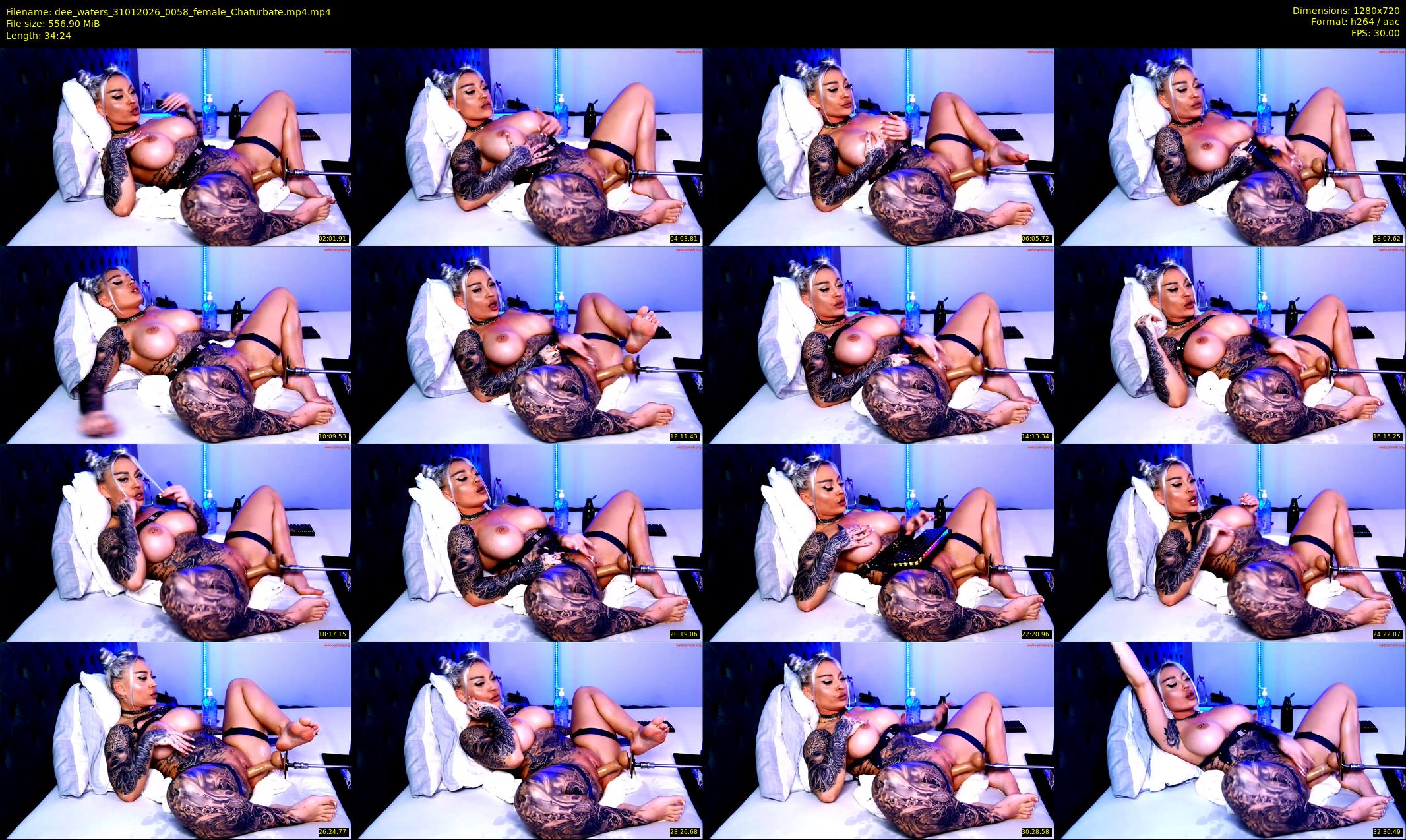 dee_waters — 35 minute Chaturbate female cam show recording, 720p, Jan 31, 2026