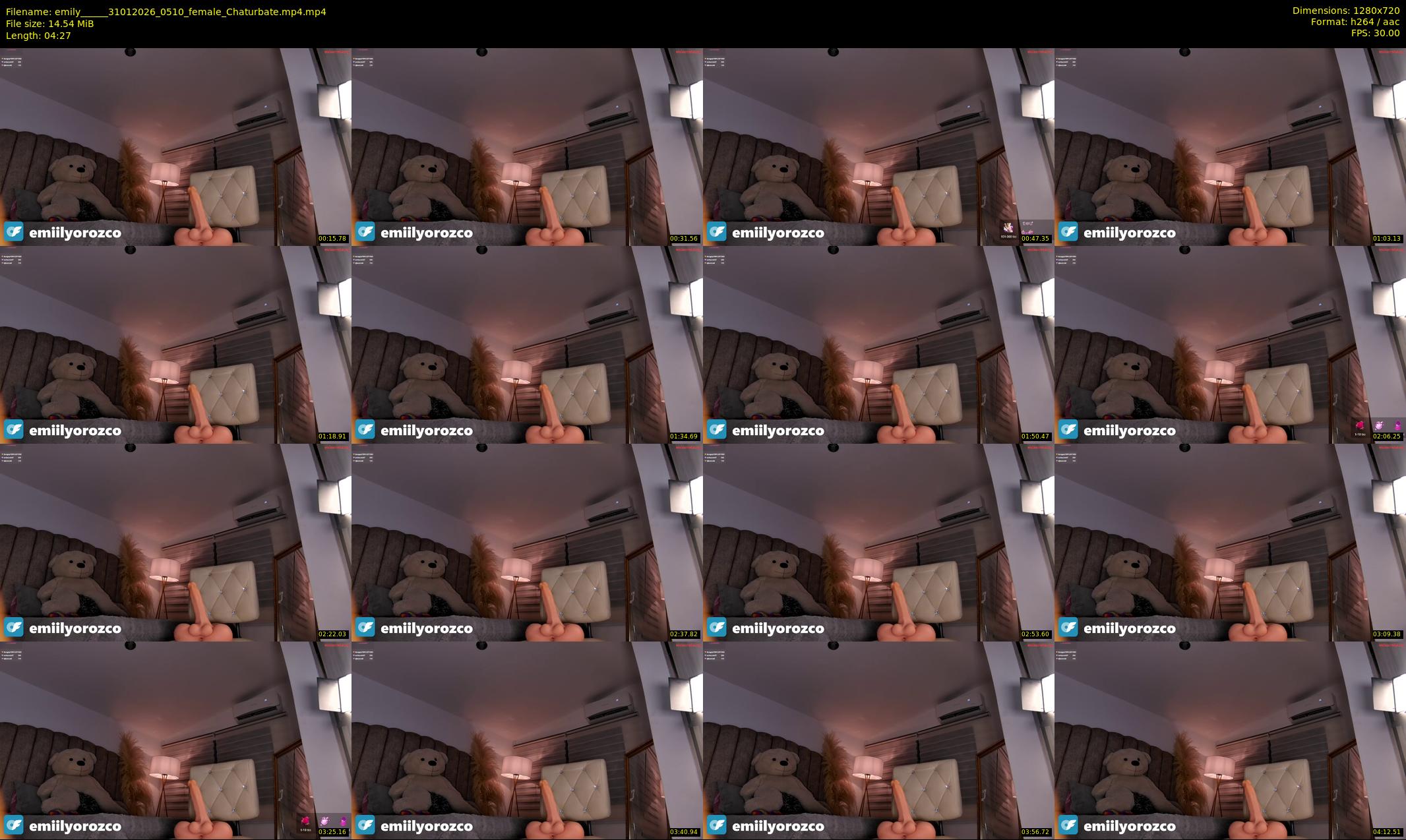 emily_____ — 5 minute Chaturbate female cam show recording, 720p, Jan 31, 2026